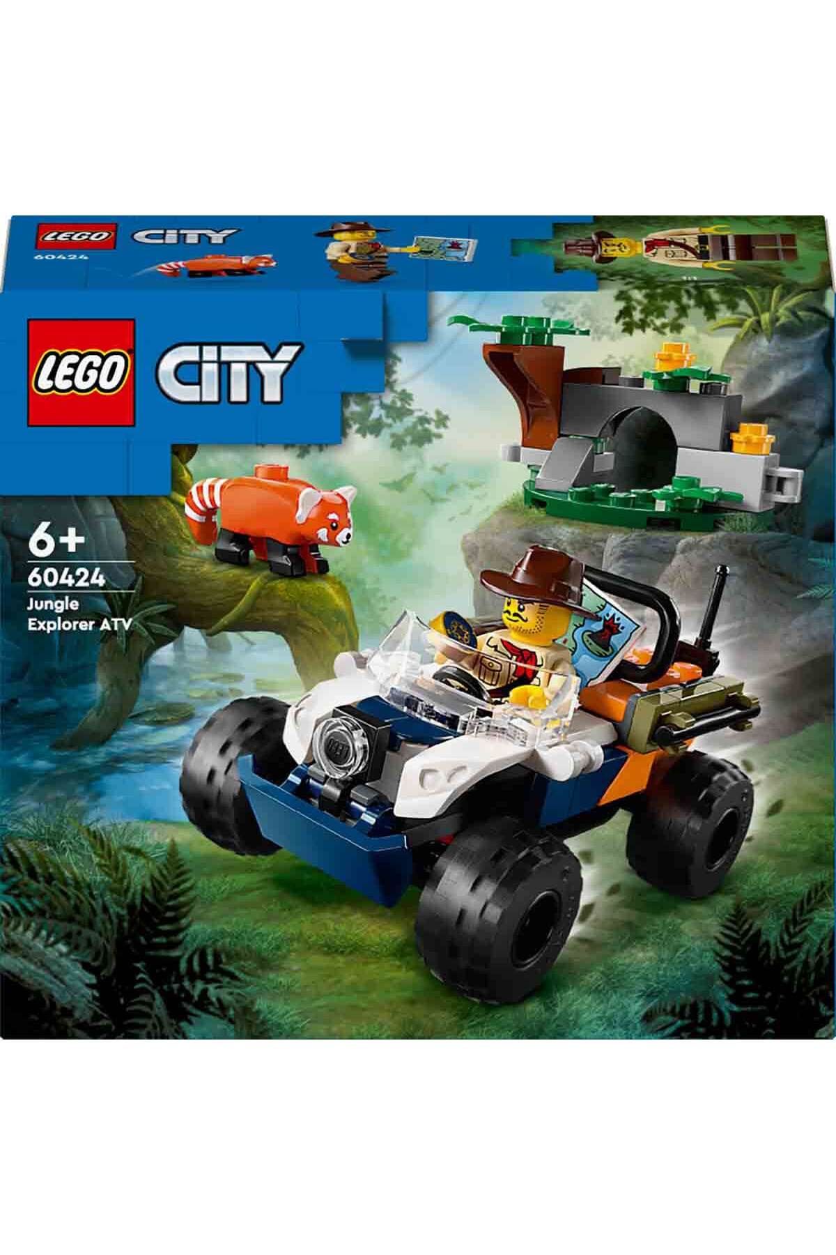 LEGO City Orman Kaşifinin ATV’li Kırmızı Panda Görevi 60424 - 6 Yaş ve Üzeri Çocuklar içi fotoğrafı 3 (önizleme)