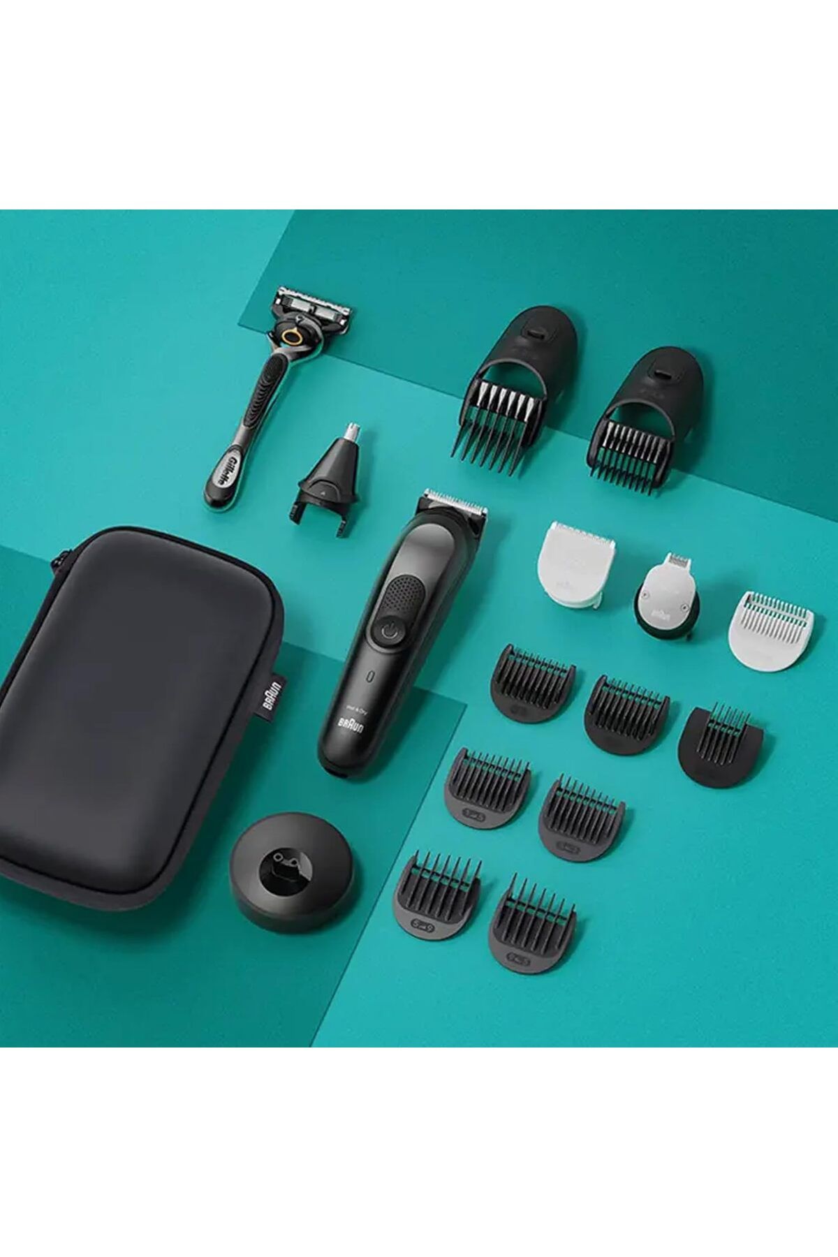 Braun-Multi Grooming Kit 17-in-1 Style Kit, AutoSense Technology, ProBlade, 100min Runtime - MGK7490 7