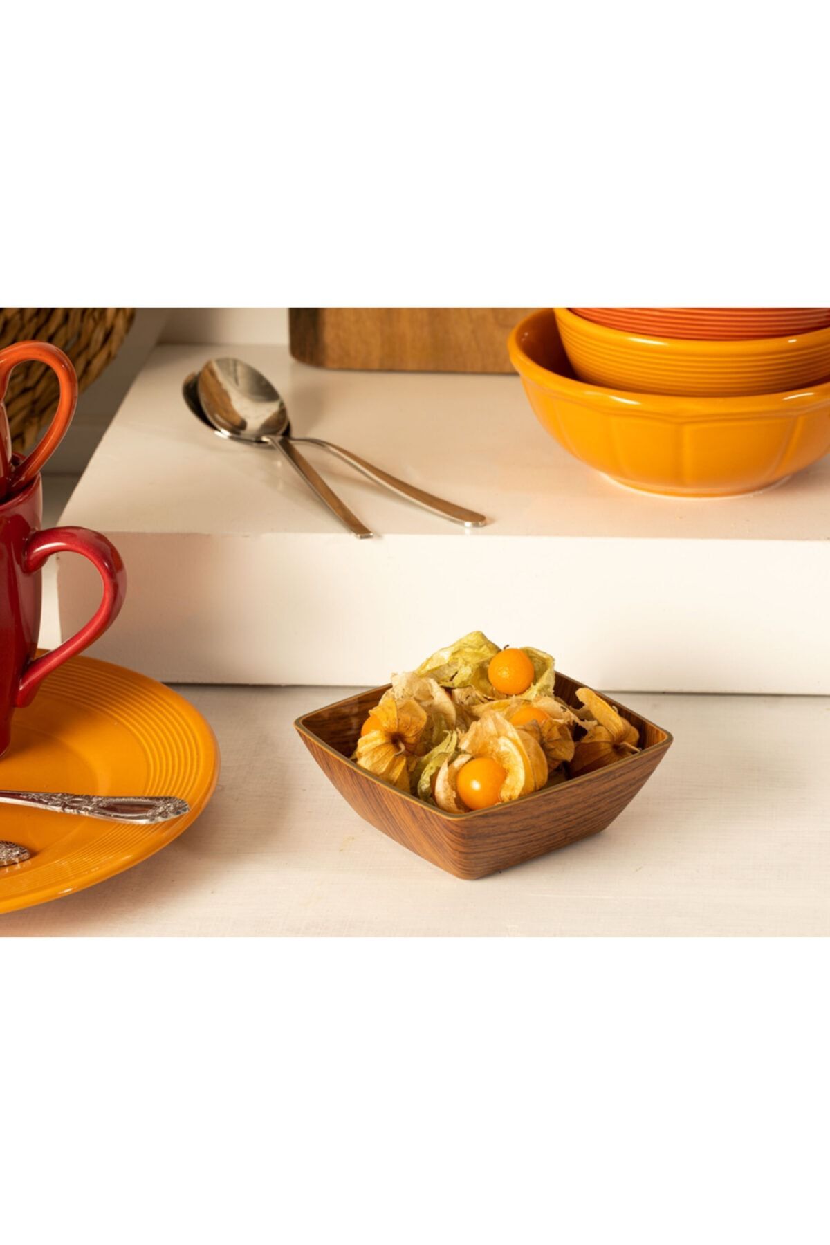 Madame Coco Renard Dorote Dikdörtgen Kase - Toprak - Fiyatı, Yorumları