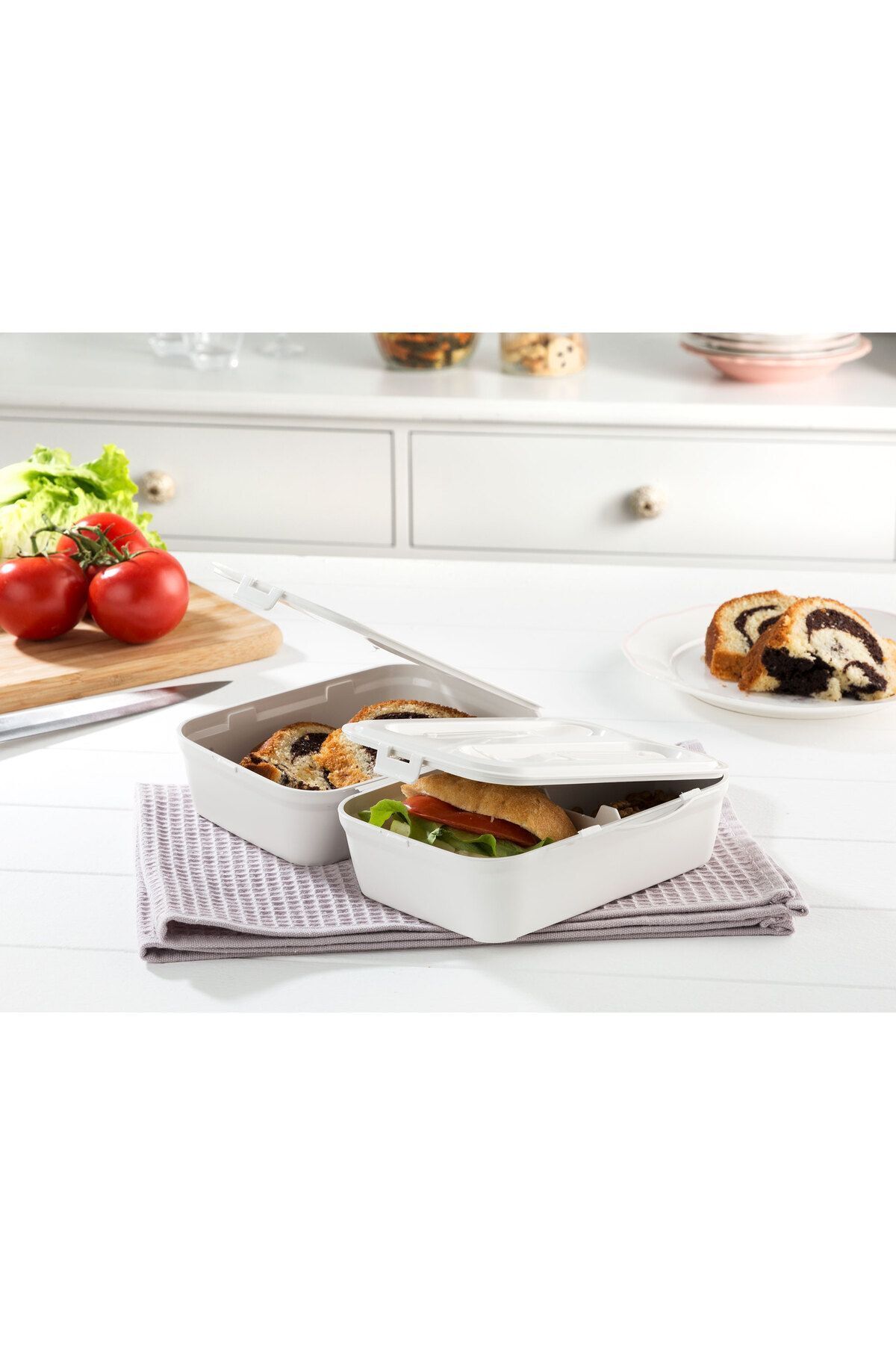 Diurne Rectangular Lunch Box
