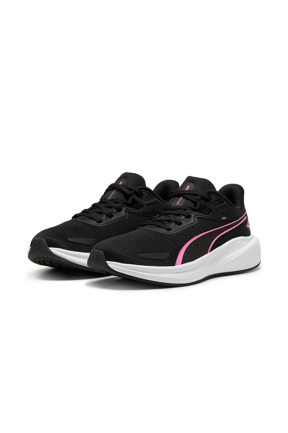 کفش پیاده روی مردانه و زنانه 379437 09 PUMA SKYROKET LITE یونیسکس SPORT مشکی FAST PINK سفید Puma