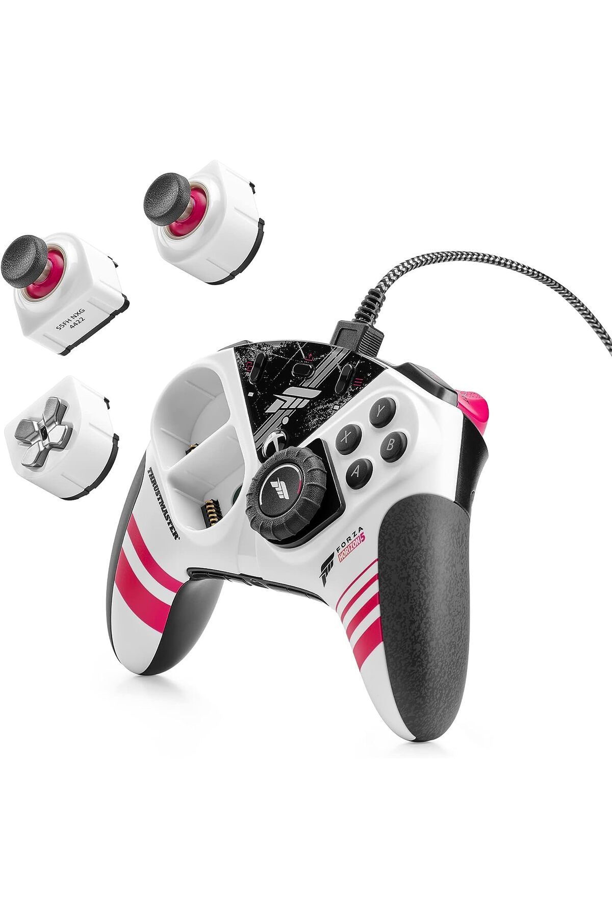 Thrustmaster-ESWAP XR Pro Controller Forza Horizon 5 Edition: Wired Gamepad with Racing Wheel Module for Xbox. 3