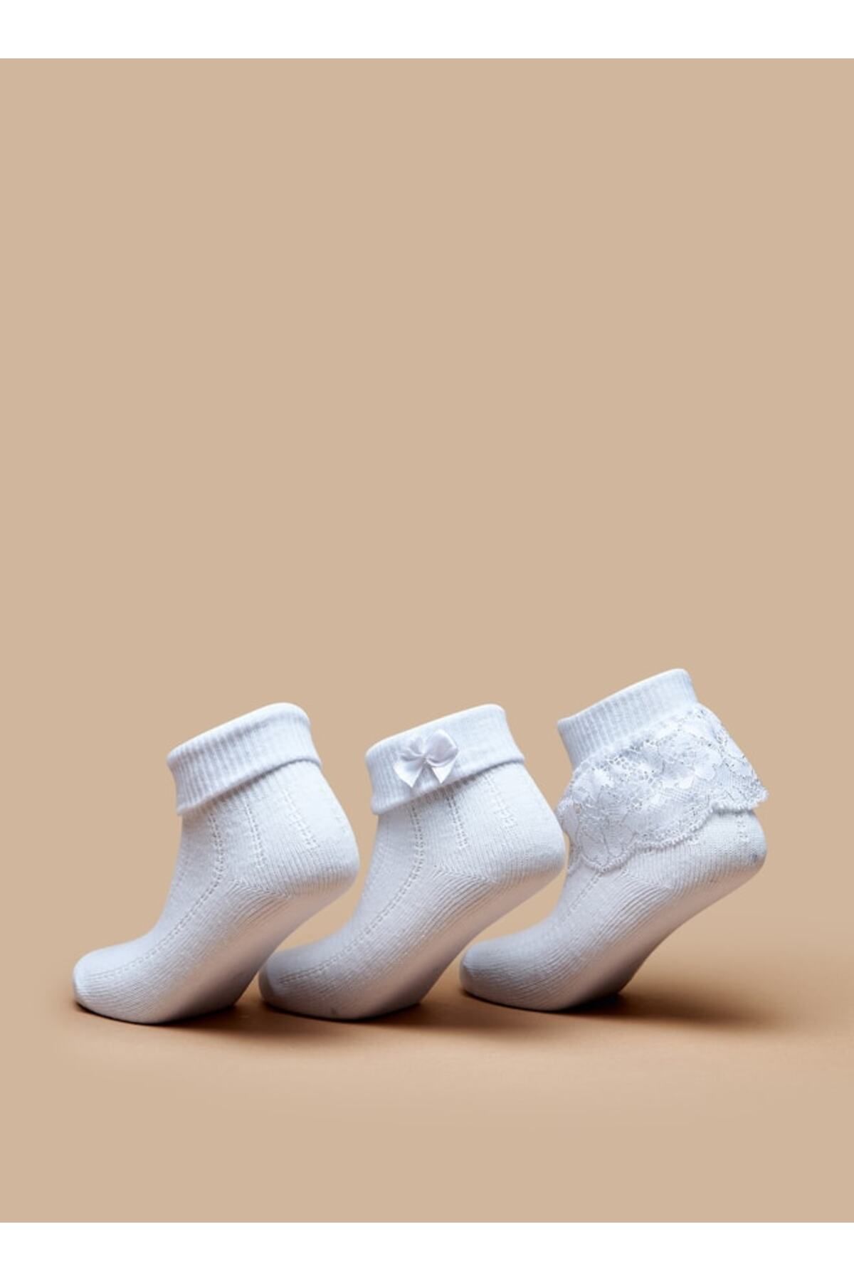 Barefeet-Assorted Ankle Length Socks - Set of 3 3