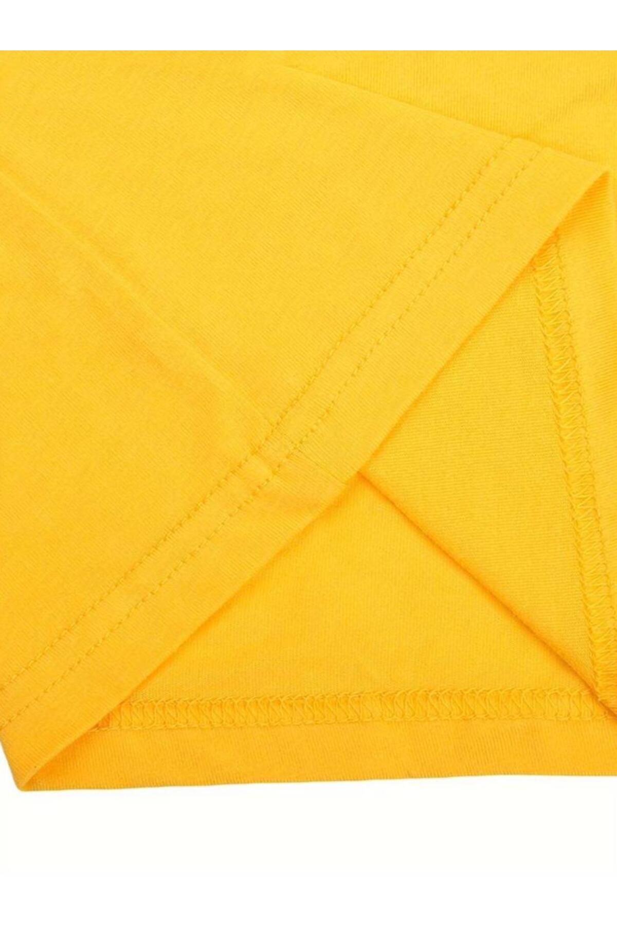 Afternoon Kids-Yellow ''Ribbon Kuromi'' Printed T-Shirt for Boys/Girls 5