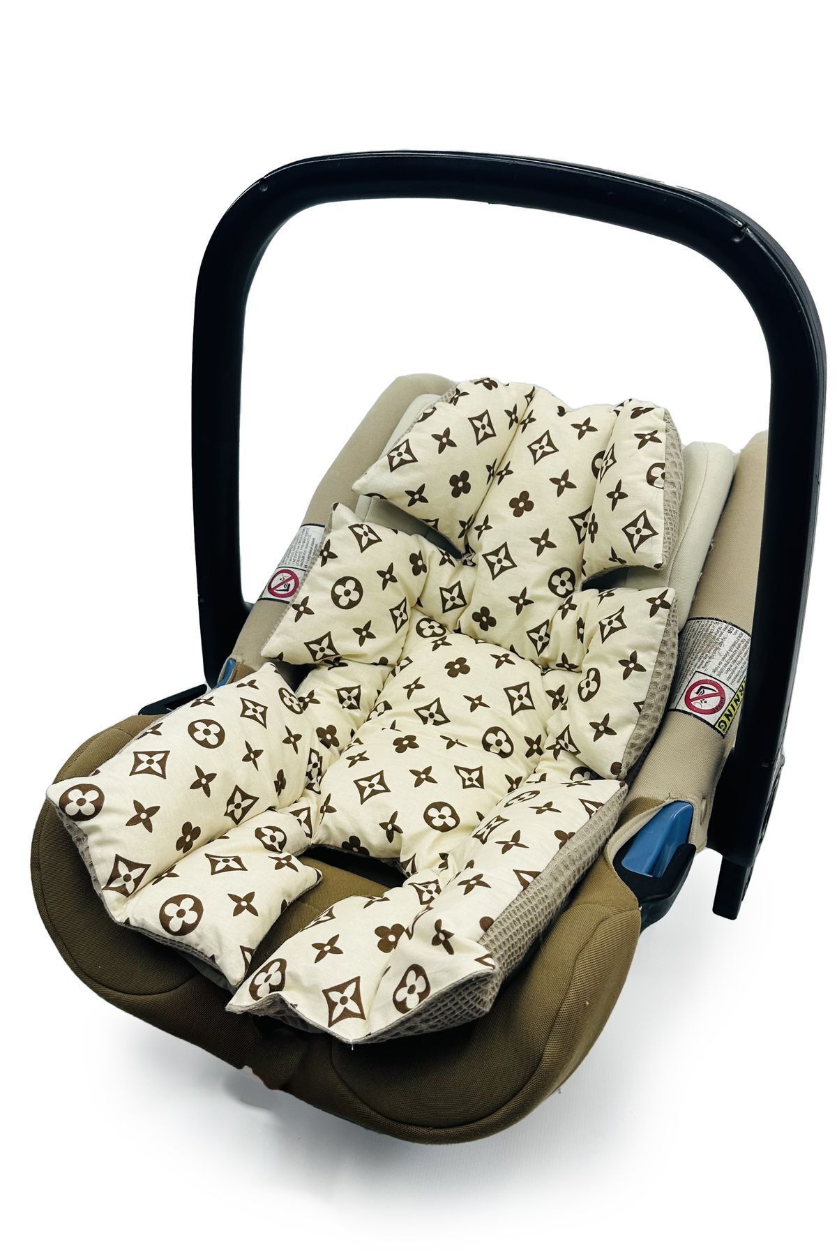 Atölye Eda Exclusive Pike Puset Örtüsü ve Minderi Özel Desen 2 Parça fotoğrafı 6 (önizleme)