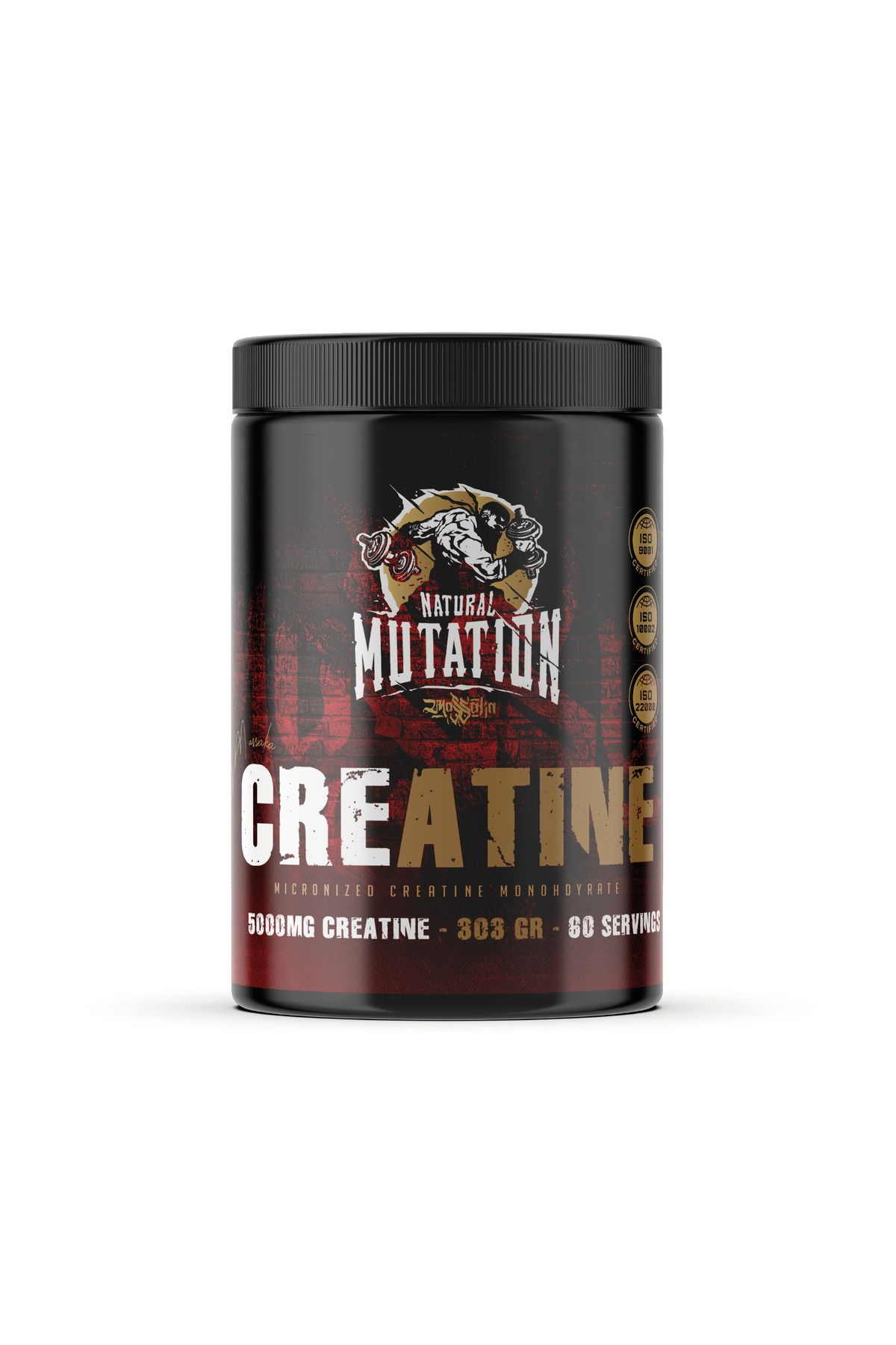 Natural Mutation Creatine 303 Gr. 60 Servis Aromasız