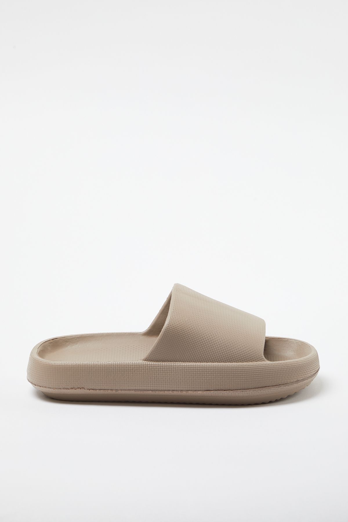 TRENDYOL SHOES-Γυναικείες παντόφλες πισίνας Mink Flatform TAKSS24TE00013 5