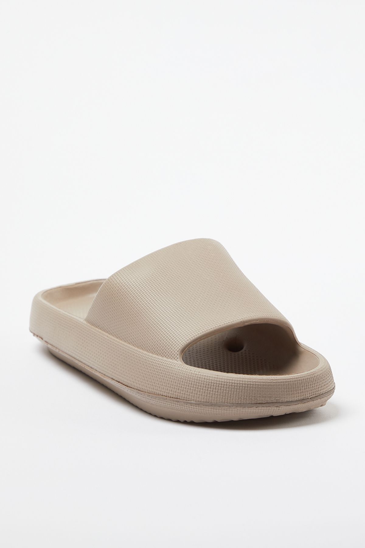 TRENDYOL SHOES-Γυναικείες παντόφλες πισίνας Mink Flatform TAKSS24TE00013 3
