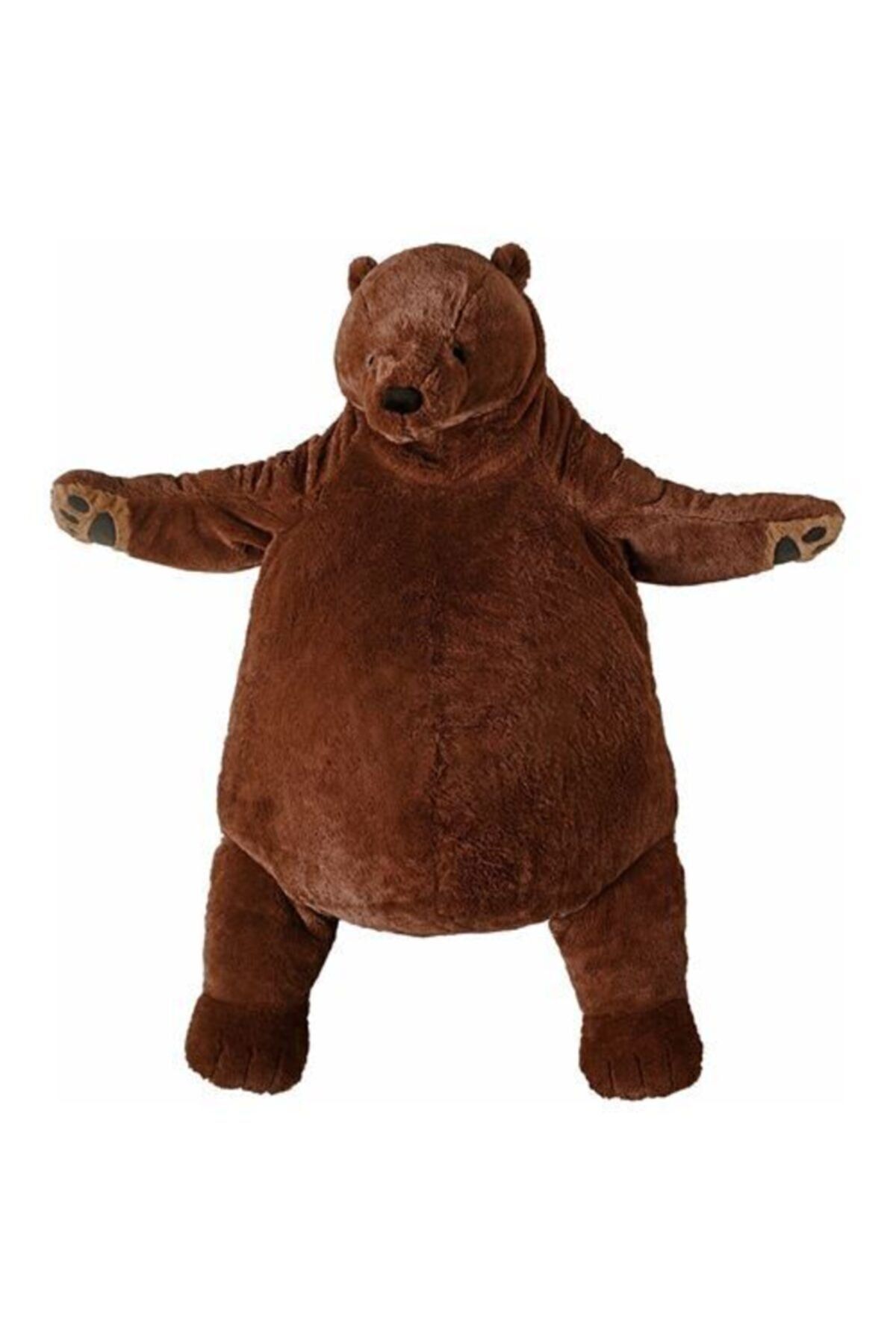 IKEA Soft Plush Toy Meridyendukkan 100 Cm Brown Teddy Bear Kids Toy Trendyol