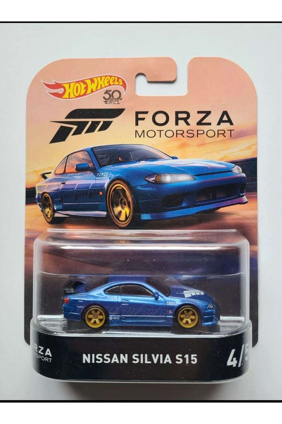 HOT WHEELS Premium Retro Nissan Silvia S15 Forza Motorsport 50