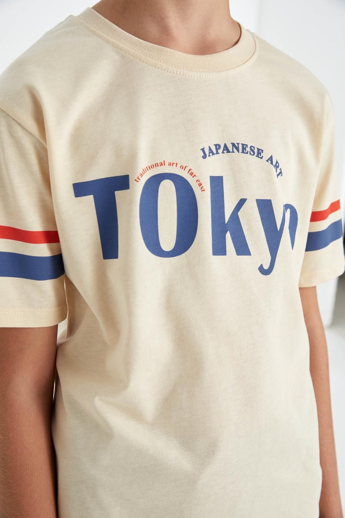 تی شرت پسرانه دفاکتو | D2423A824HS Defacto - Image 5