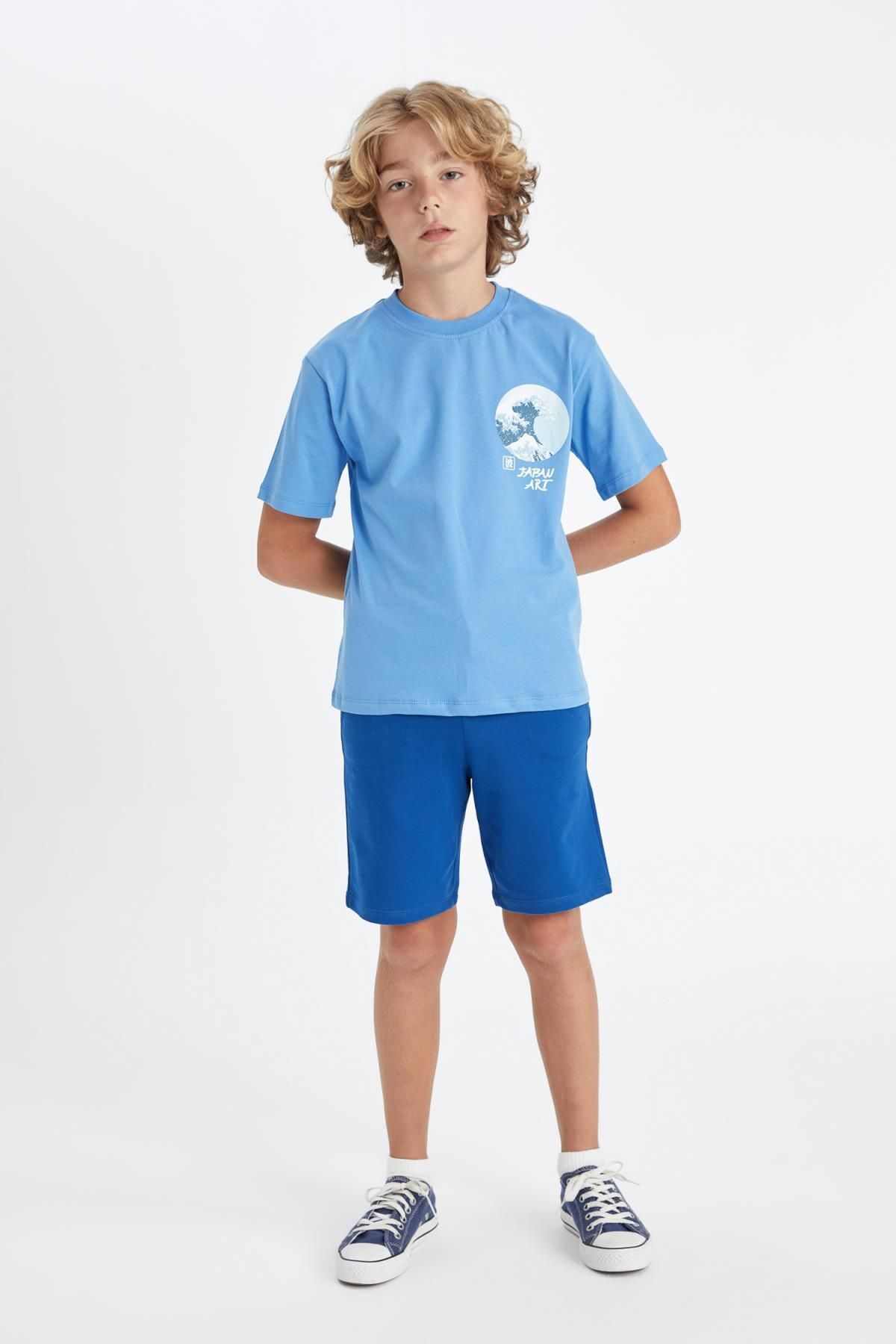 تی شرت پسرانه دفاکتو | D2229A824HS Defacto - Image 2