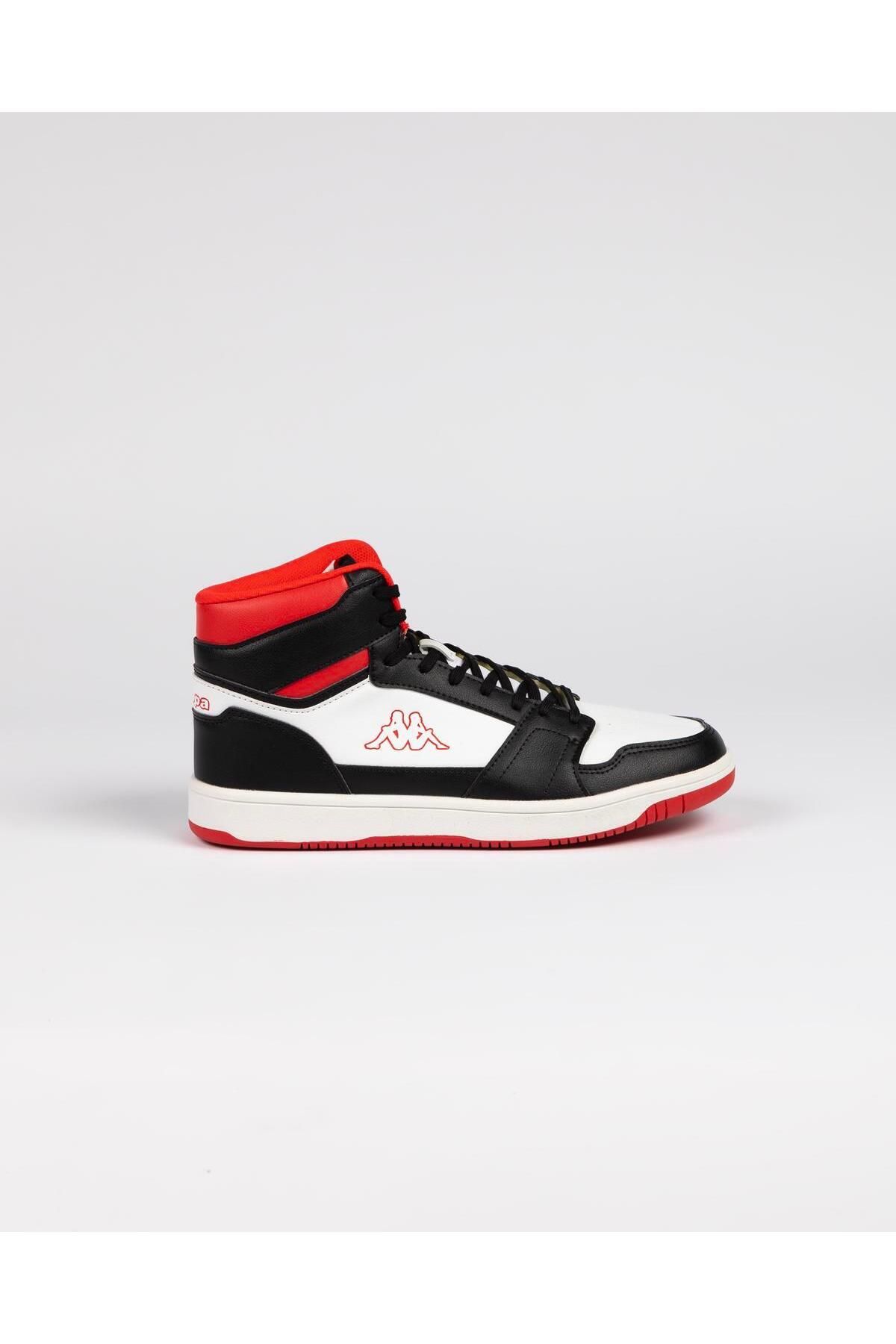 Logo Basil Md Unisex Black-Red Sneaker Kappa