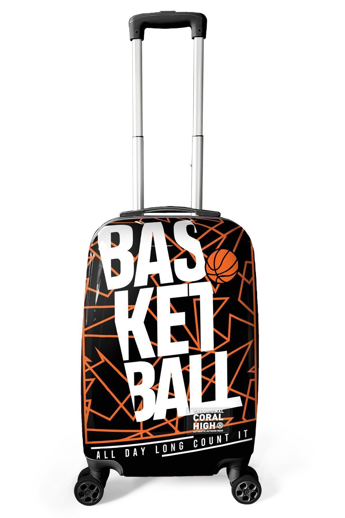 Basketball Patterned Cabin Size Suitcase (50cm) 16545
