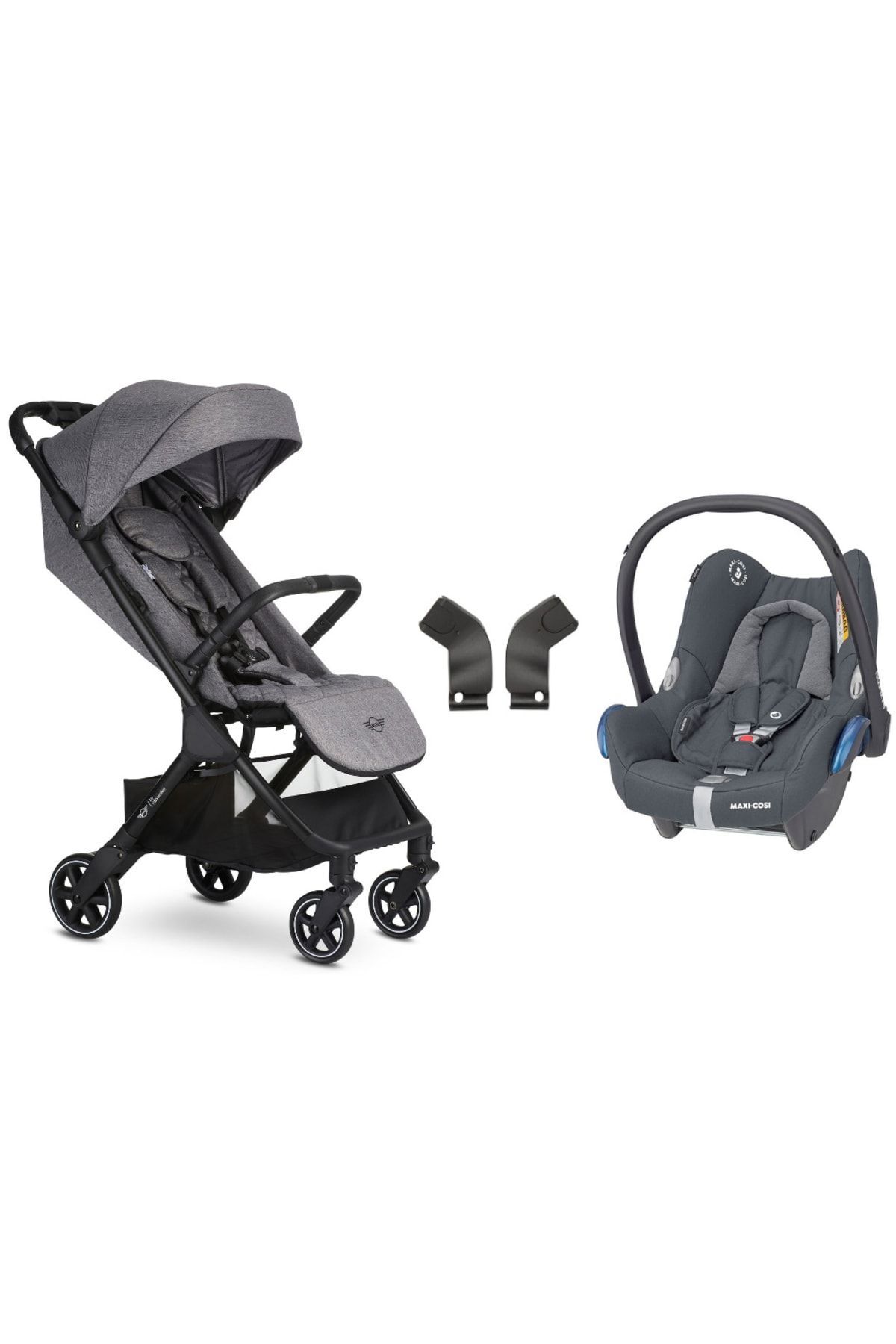MINI by Buggy SNAP Bebek Arabası Soho Grey Travel Sistem