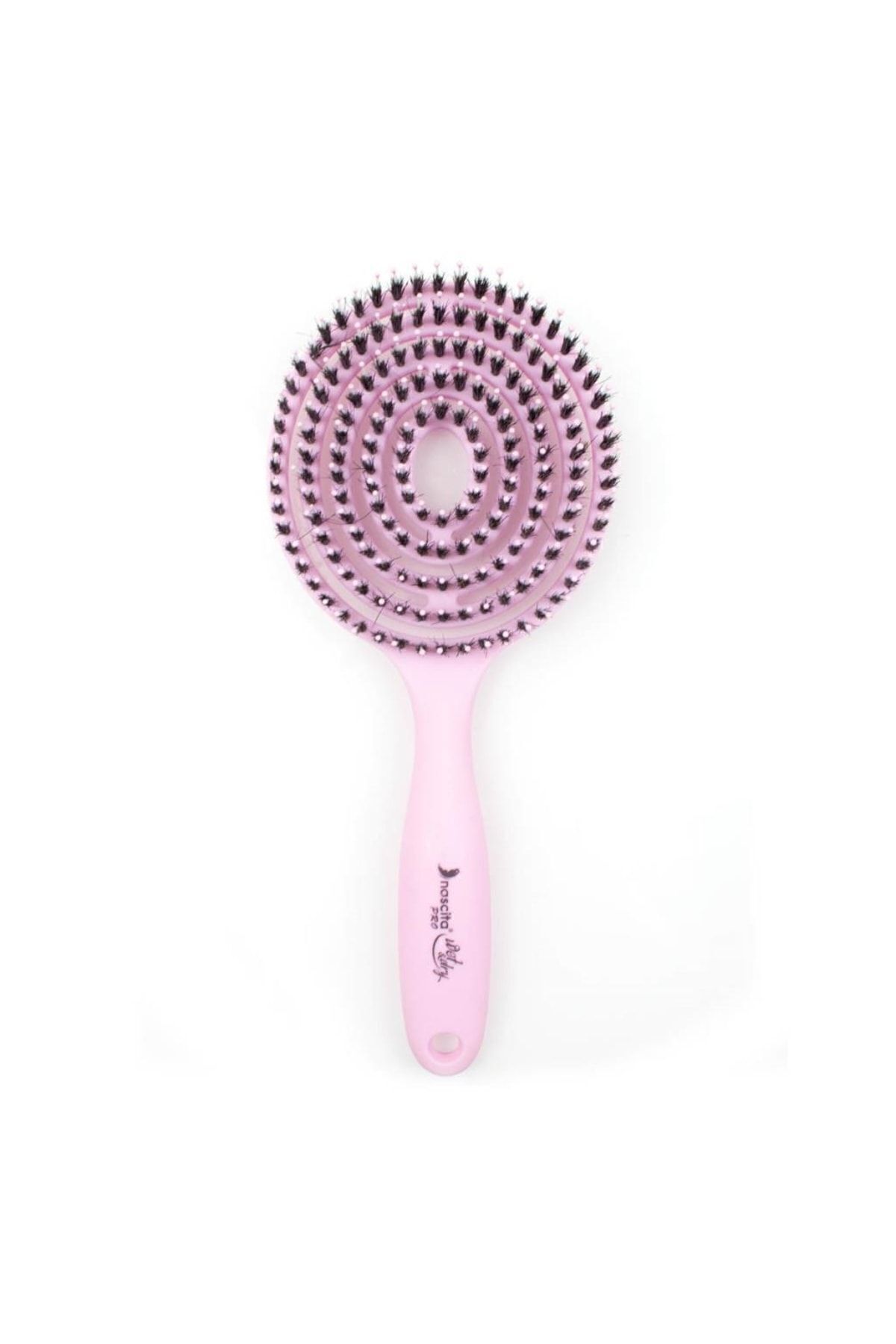 Pro Lollipop Lightening/Browsing Brush - 12 Pink Nascita