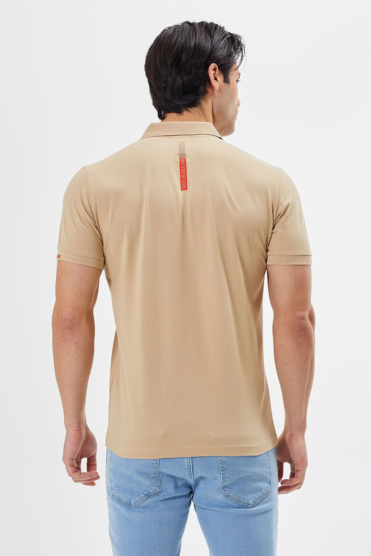 Tony Montana-Men's Polo Neck T-Shirt - Regular Fit, Print Detail on the Back 5
