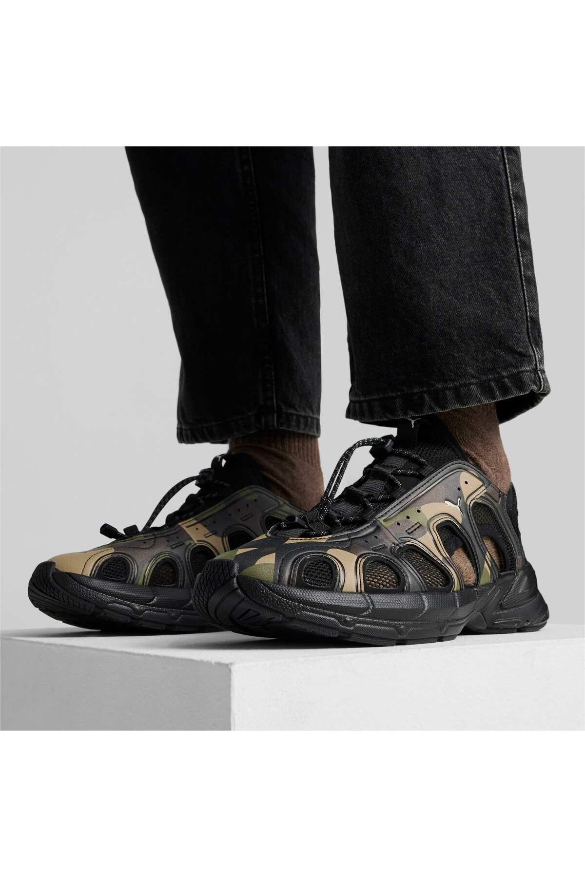 Puma Velo Camo Unisex Sandalet görsel 8