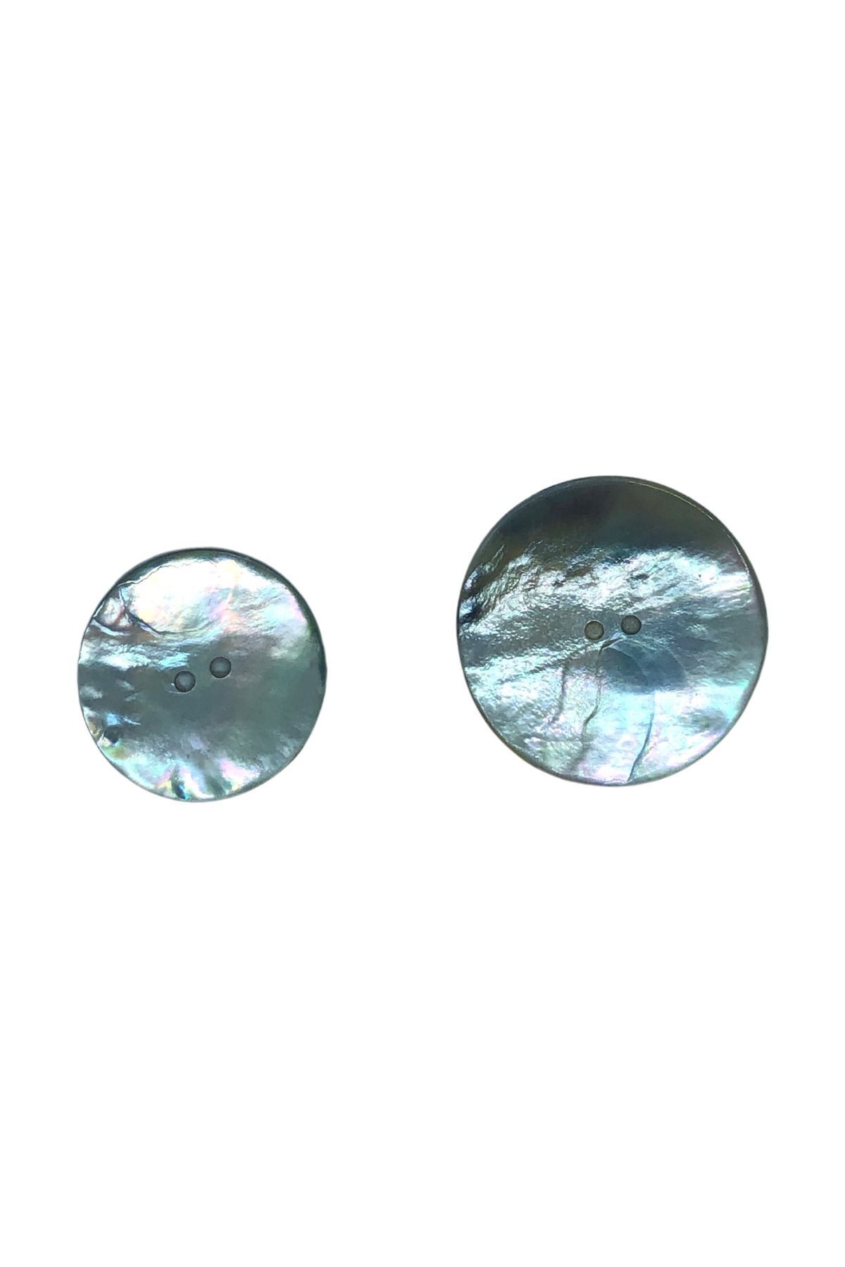 Final Düğme-17.5 Mm Round Model Genuine Seashell Button - 100% Mother of Pearl (10 PCS) 1