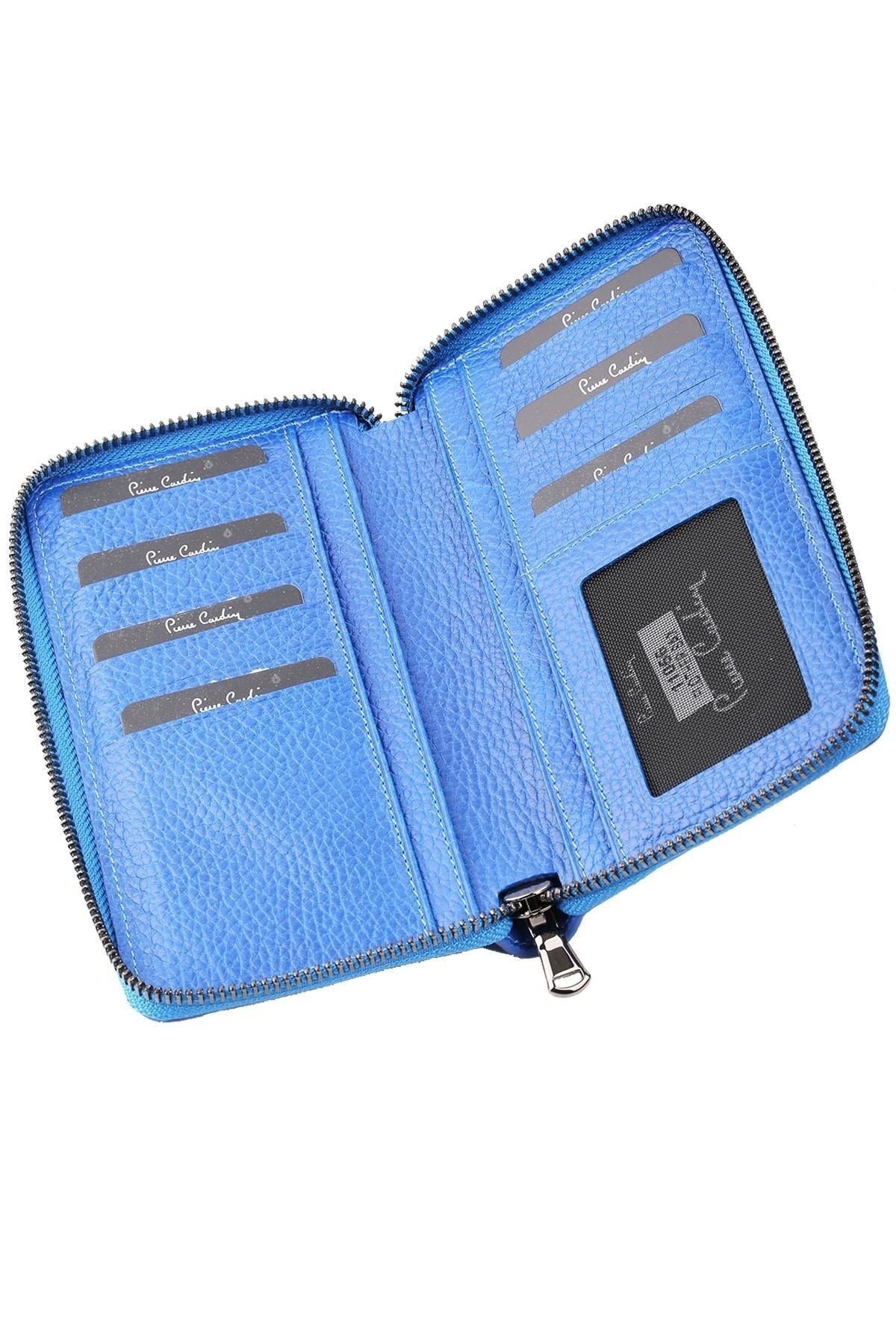 کیف پول چند رنگ مردانه ساکس یونیسکس 11056sm Pierre Cardin