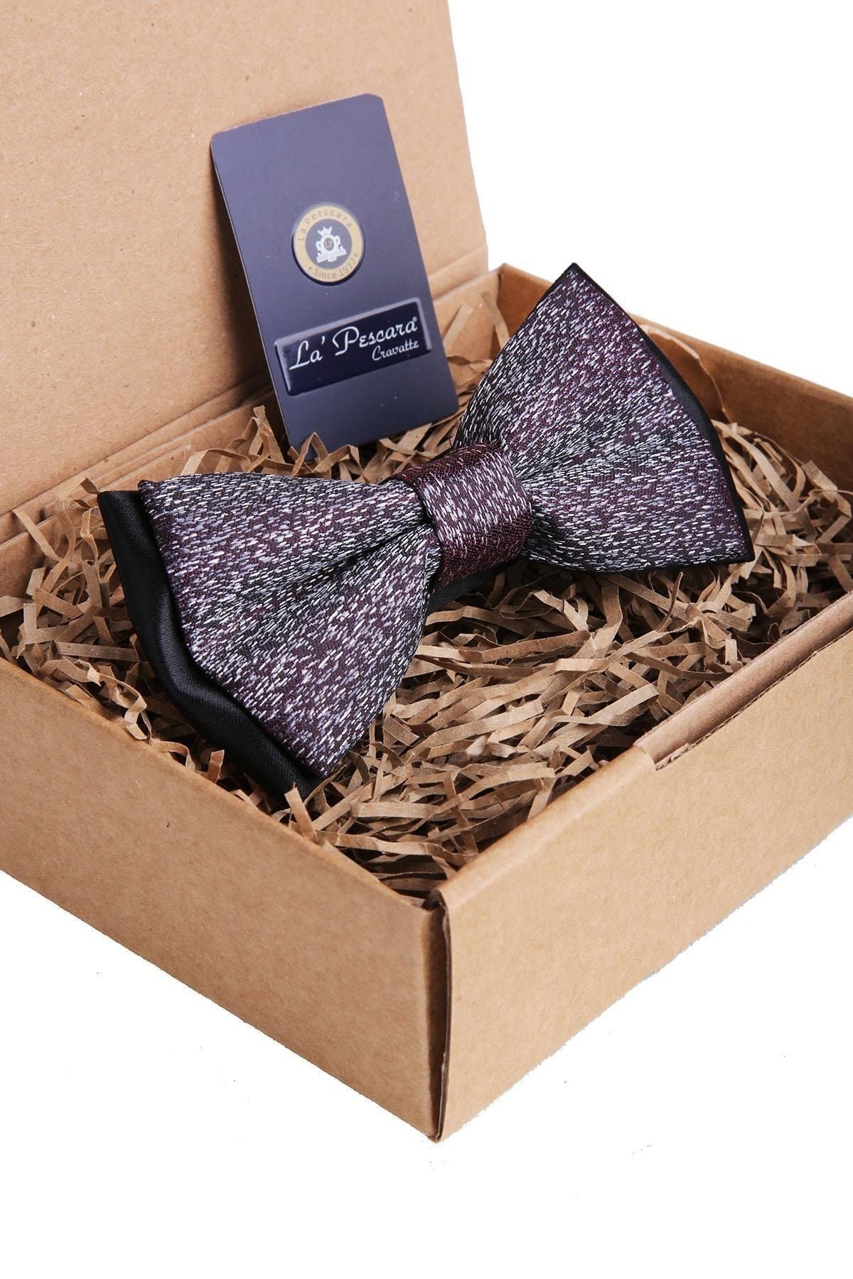  پاپیون مردانه طرح شنی آلو P997