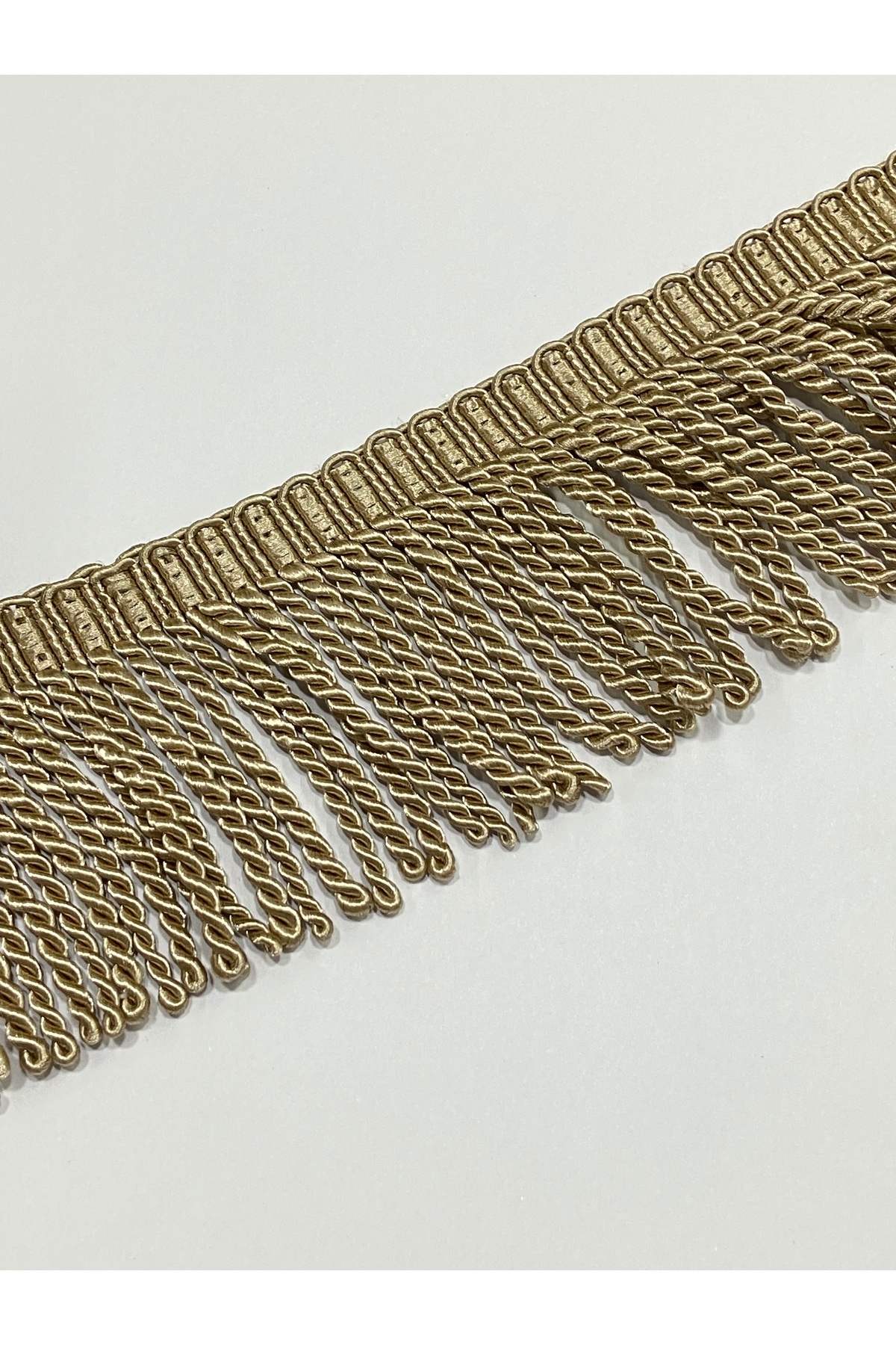 Twist Tassel / Sofa Pillow Cover Tassel / 1 Merte / Cappuccino