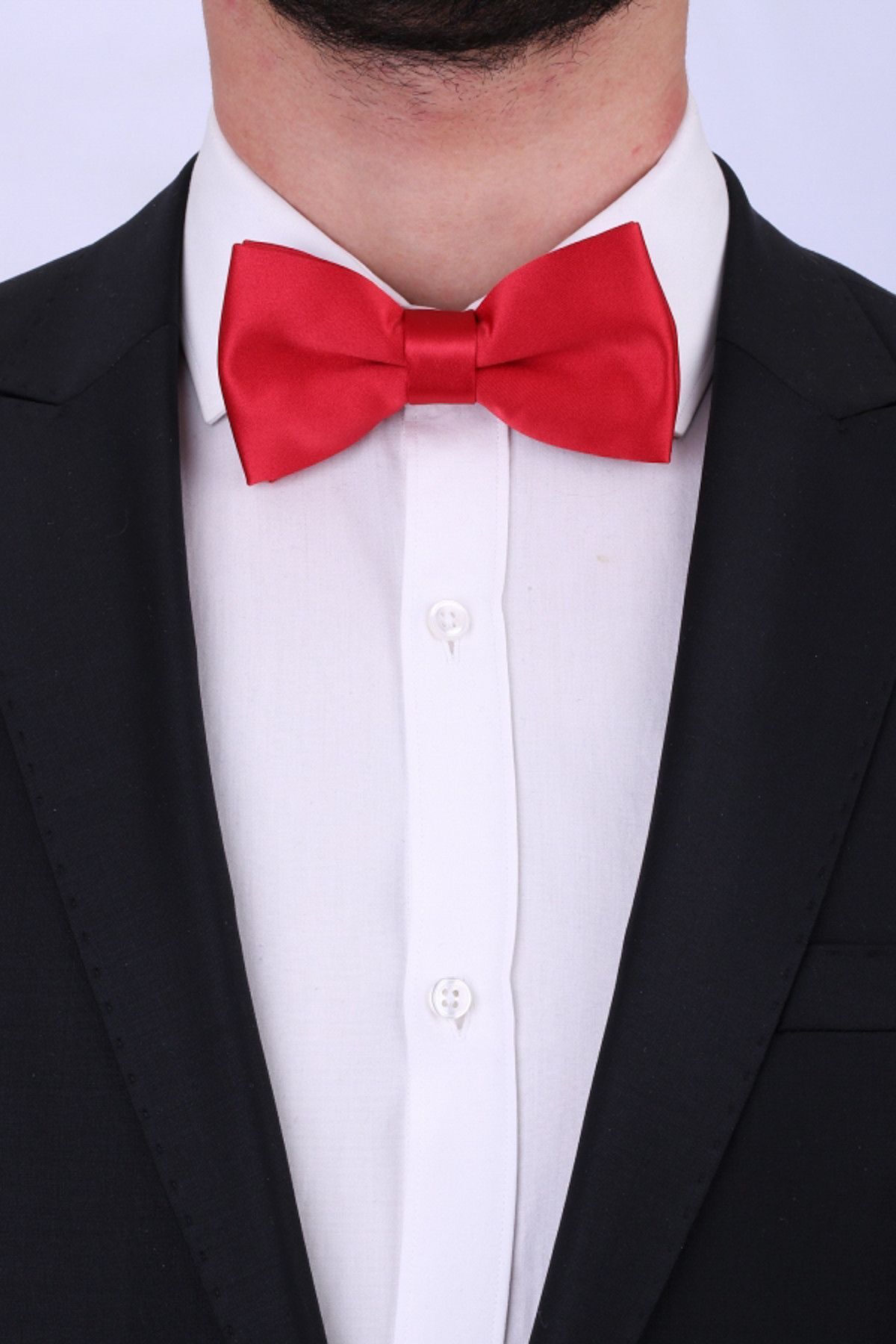  پاپیون ساتن قرمز SP02