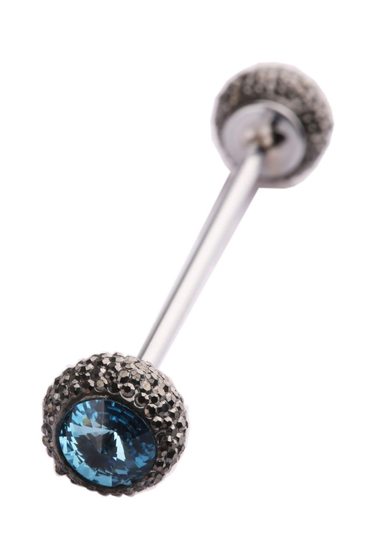  سنجاق یقه پیراهن نوزادی طرح سنگ مصنوعی آبی کمرنگ GI117