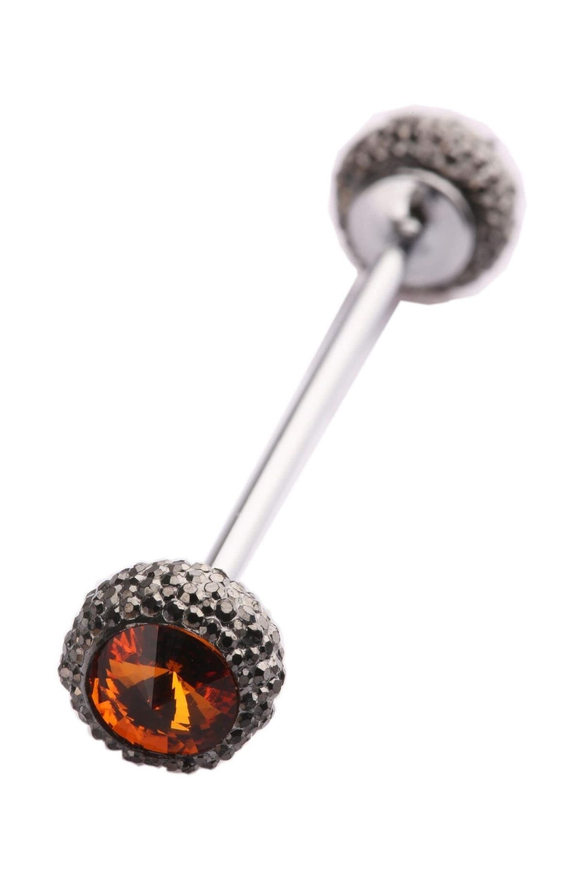  سنجاق یقه پیراهن طرح سنگ نارنجی GI125