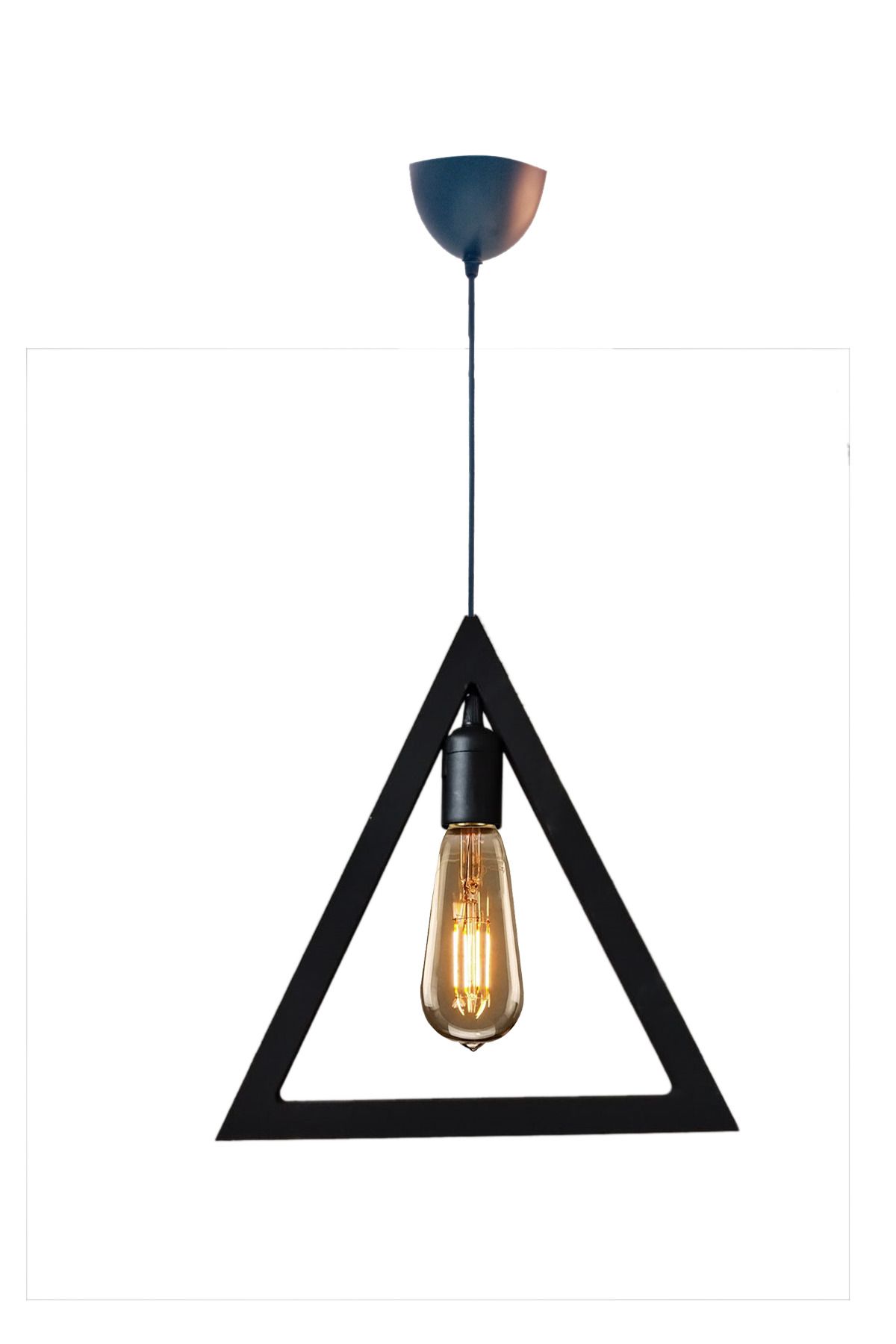 UTKU TASARIM-Modern Retro Triangle Pendant Lamp - Chandelier Ceiling Lamp for Office, Cafe, Bar and Hotel 3