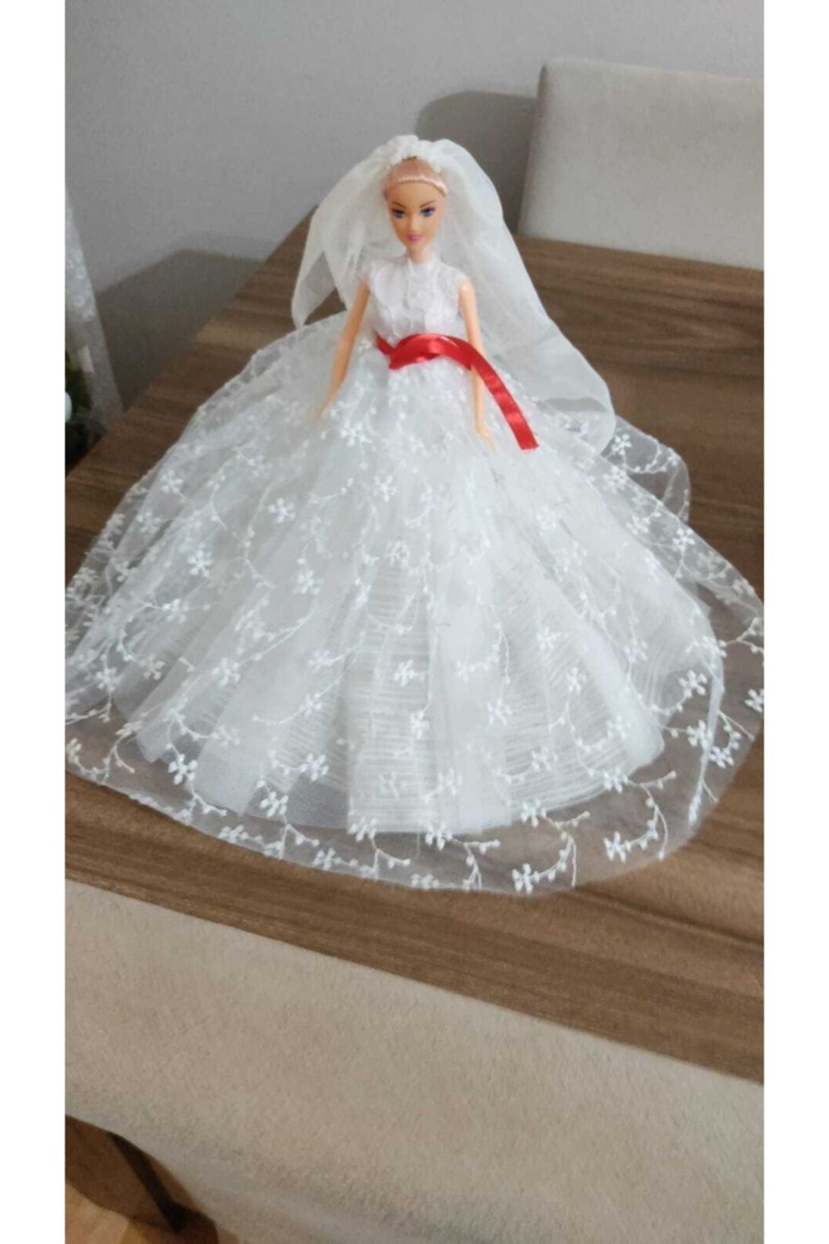 El Yapımı Gelinlikli Bebek