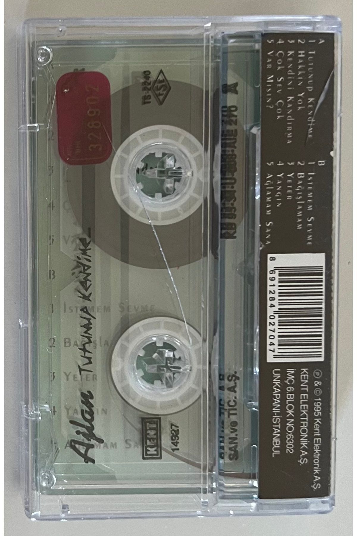 Plakevi İzmir-Ajlan Hold up and I Cassette (Original Period Edition Cassette) 2
