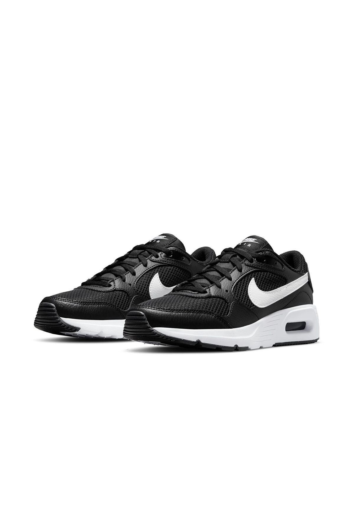 اسنیکر مشکی زنانه کفش های روزانه سیاه و سفید Air Max SC Nike