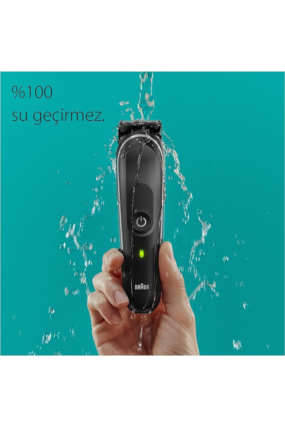 Braun-مجموعة أدوات الحلاقة المتعددة 9 في 1 السلسلة 5، شفرات حادة للغاية، وقت تشغيل 100 دقيقة، حقيبة - MGK 5410 5