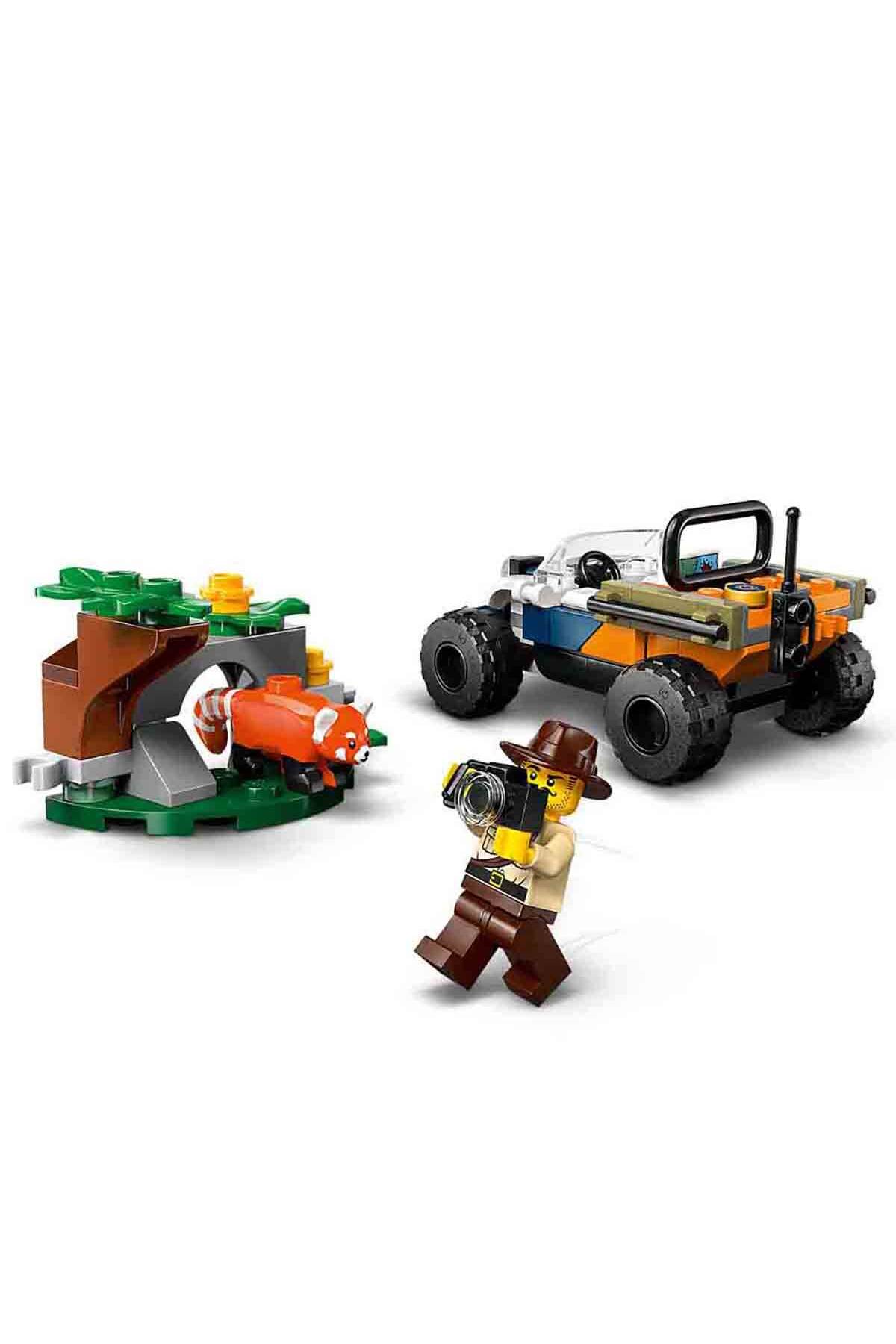 LEGO City Orman Kaşifinin ATV’li Kırmızı Panda Görevi 60424 - 6 Yaş ve Üzeri Çocuklar içi fotoğrafı 6 (önizleme)