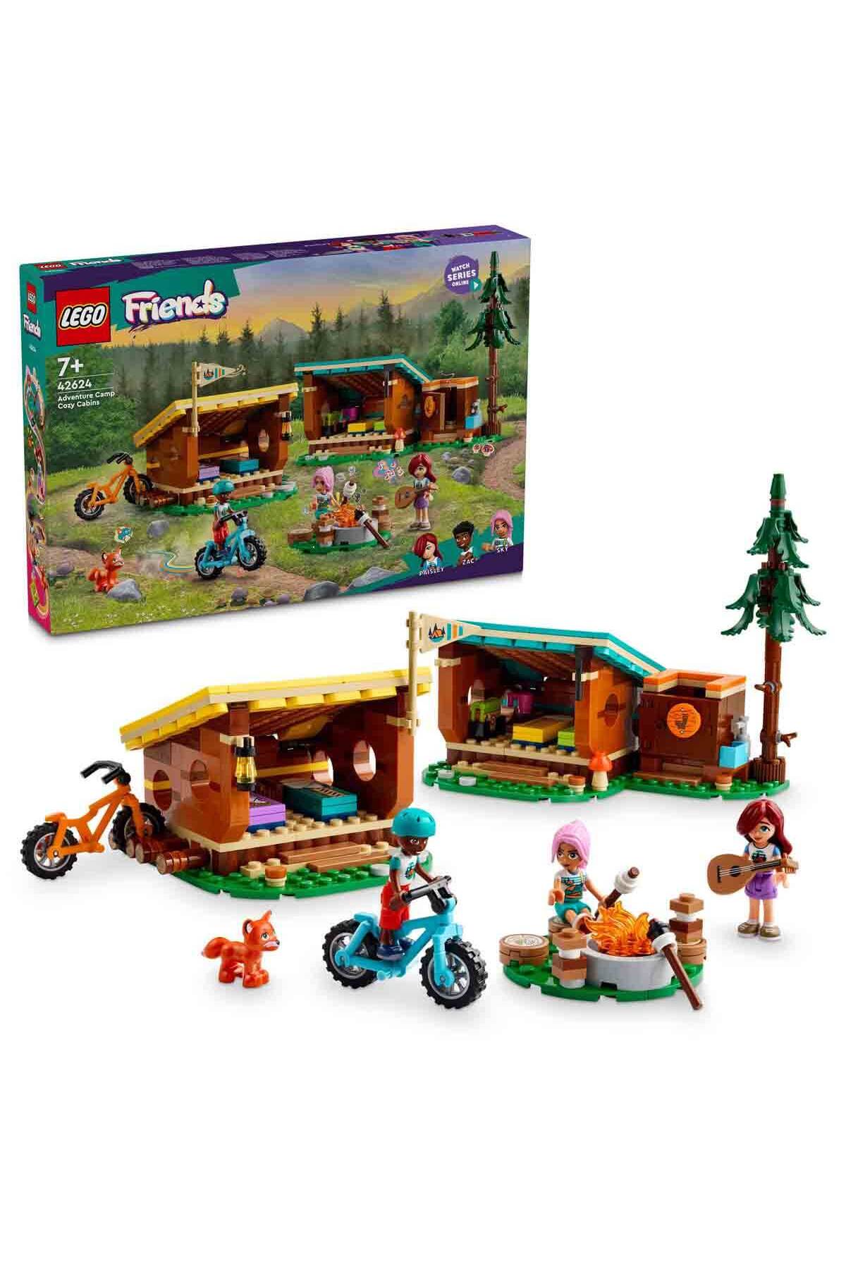 کلبه‌های بامزه کمپ ماجراجویی دوستان ۴۲۶۲۴ – فاکس فیگر برای کودکان از ۷ سال به بالا