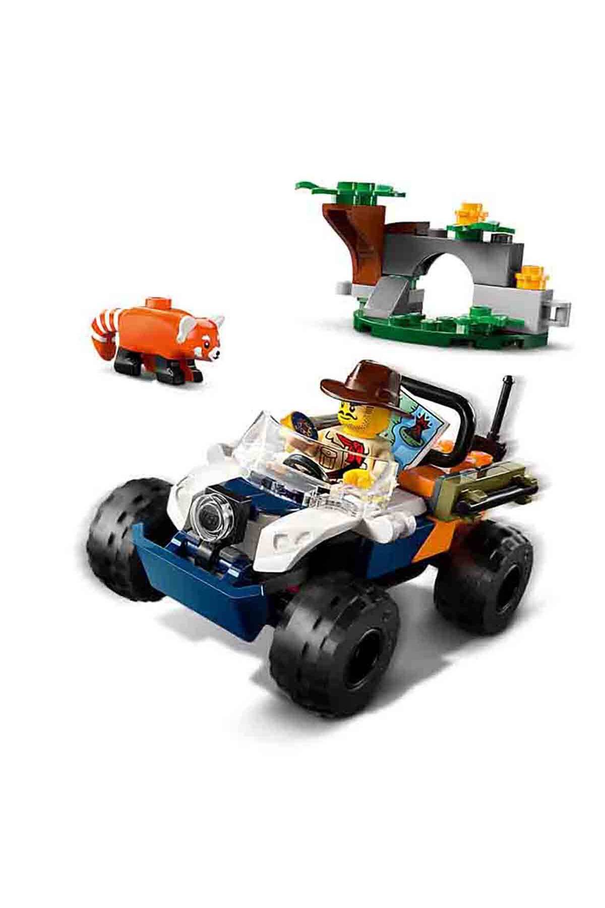 LEGO City Orman Kaşifinin ATV’li Kırmızı Panda Görevi 60424 - 6 Yaş ve Üzeri Çocuklar içi fotoğrafı 5 (önizleme)