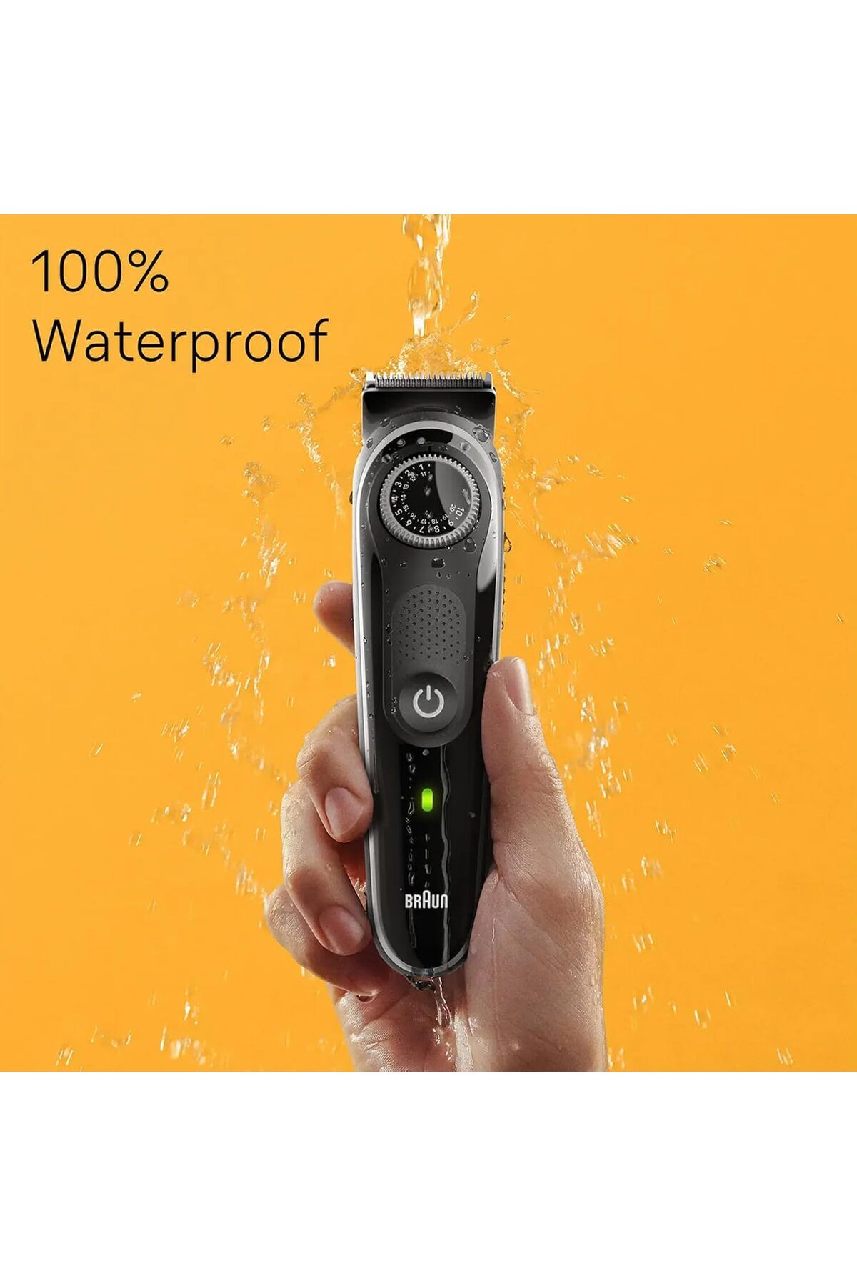Braun-ماكينة تشذيب اللحية 3 عجلات دقيقة، 40 إعداد طول، 4 أدوات تصفيف، وقت تشغيل 80 دقيقة - BT3440 7