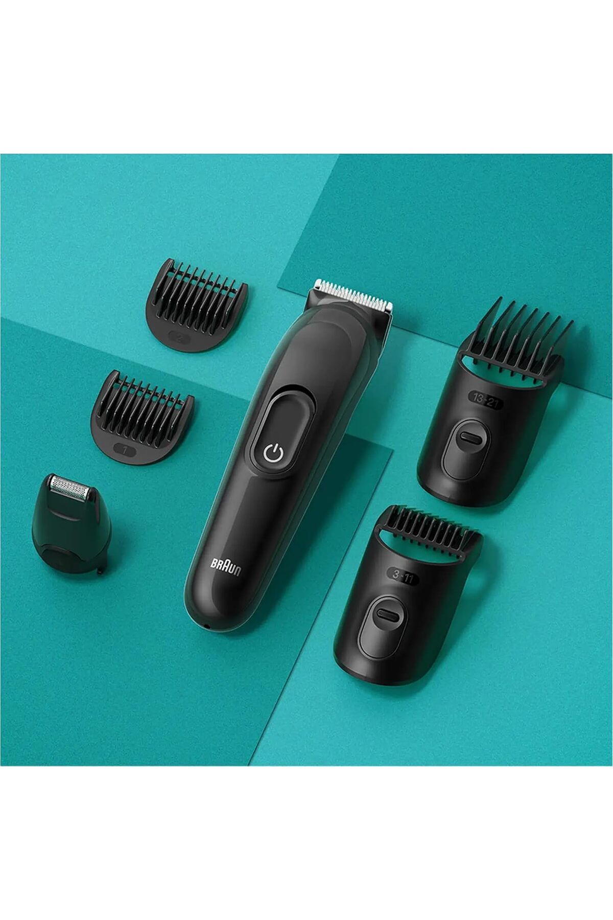 Braun-6-in-1 Multi Grooming Kit Series 3 for Beard & Hair Styling, Ultra-Sharp Blade – MGK 3410 6