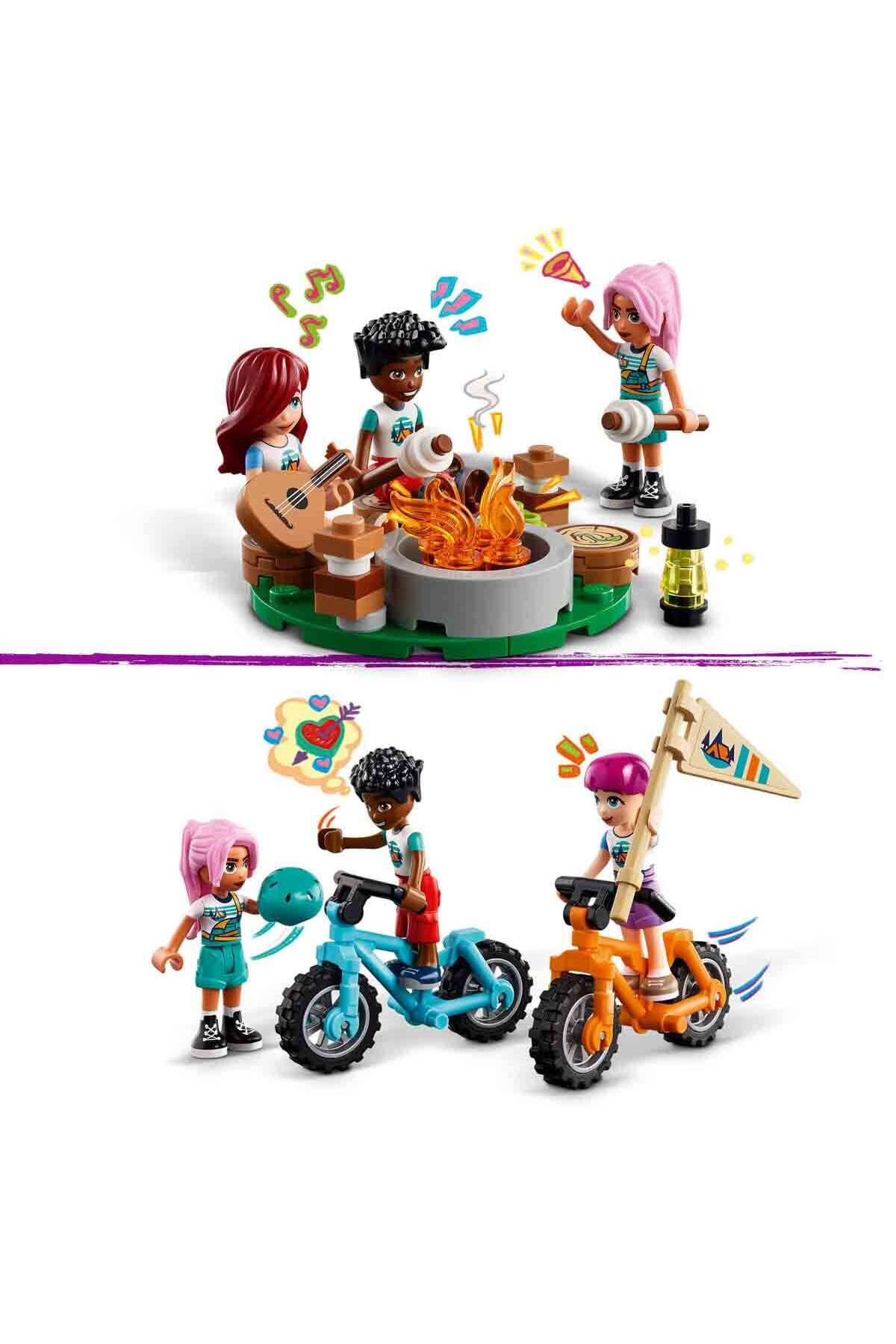 کلبه‌های بامزه کمپ ماجراجویی دوستان ۴۲۶۲۴ – فاکس فیگر برای کودکان از ۷ سال به بالا