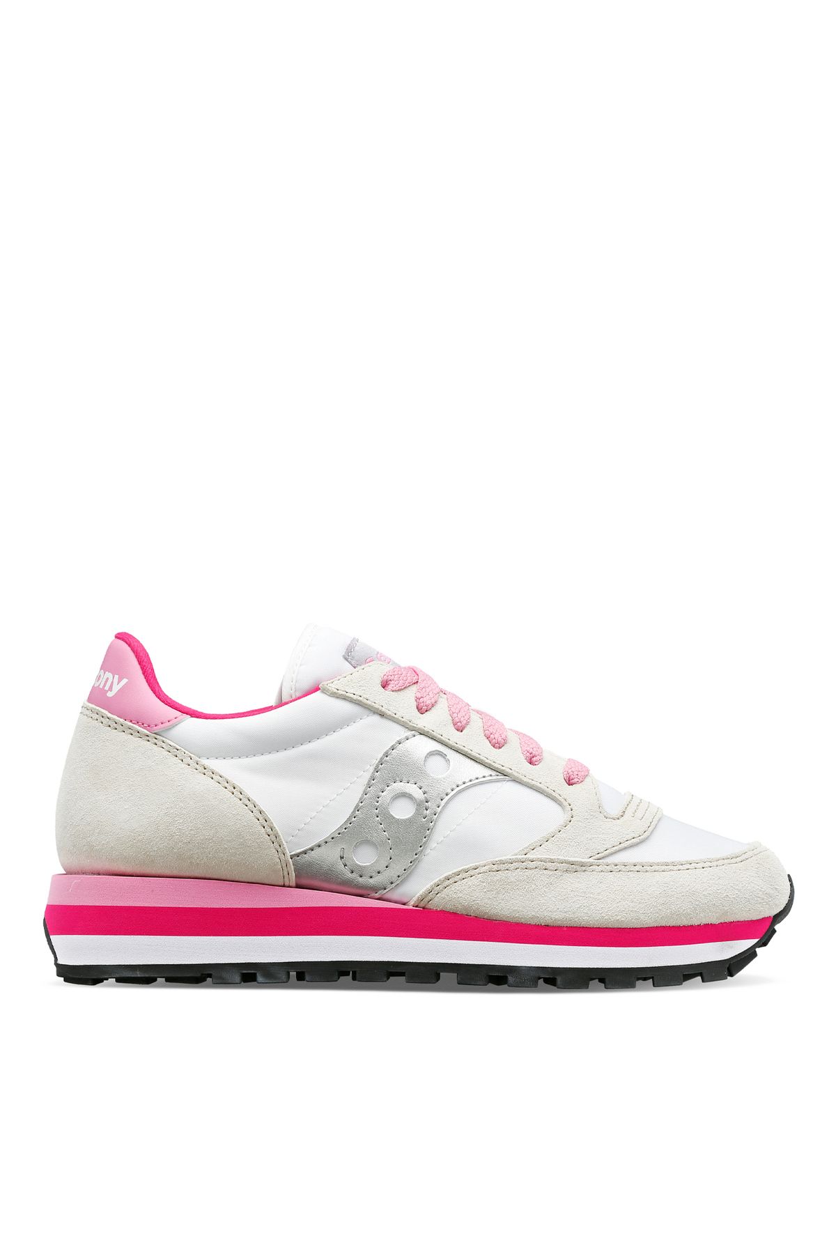 کفش کتانی زنانه سفید - صورتی S60530-30 SAUCONY