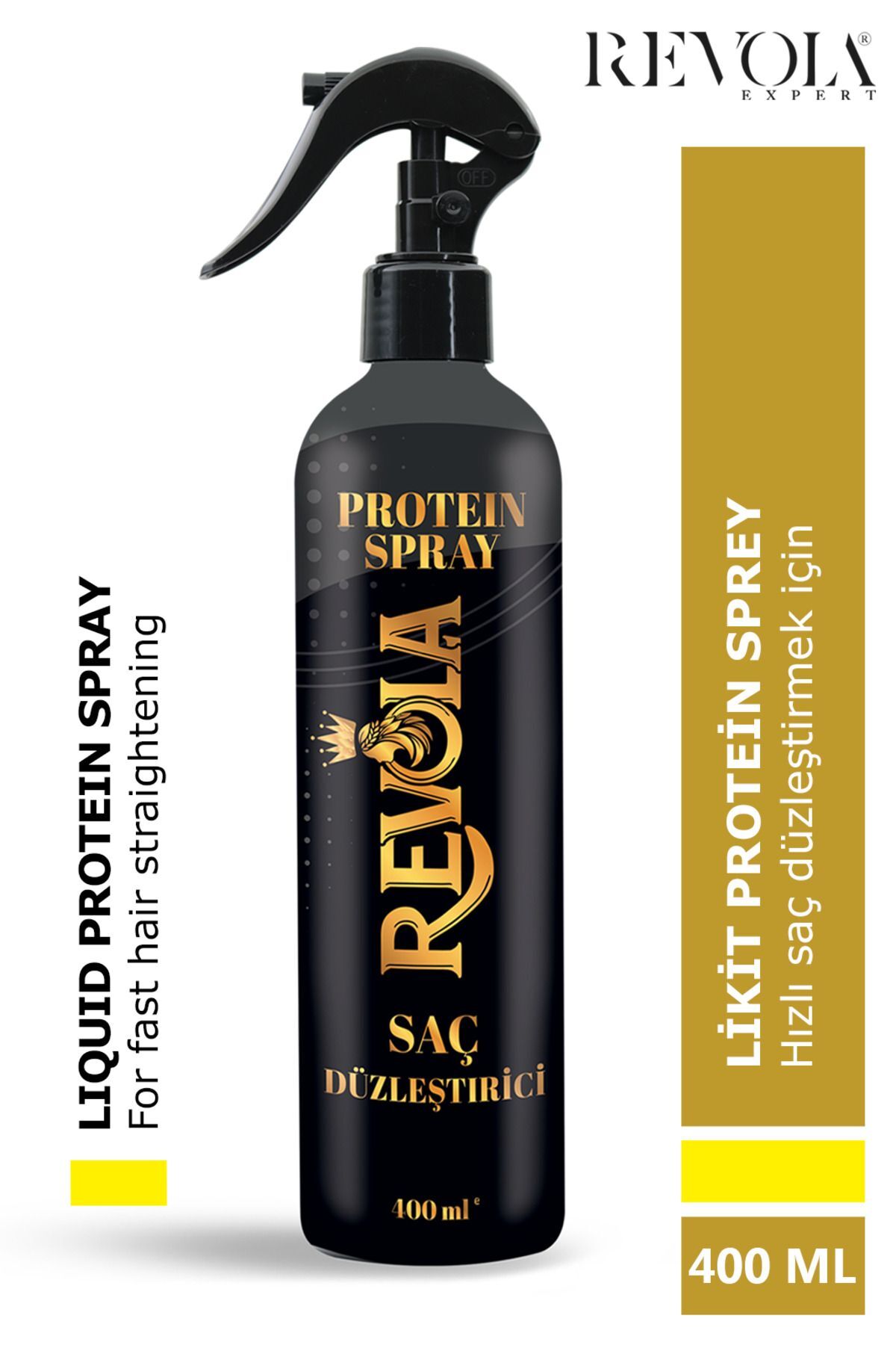 revola Protein&Keratin Saç Ve Sakal Düzleştirici Likit Sprey 400 ml