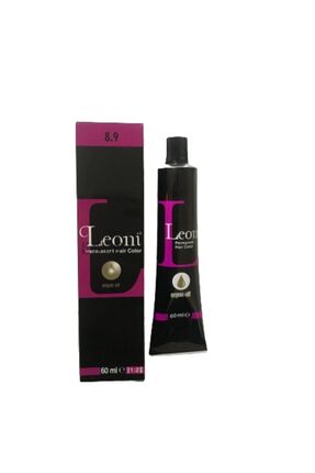 Leoni Saç Boyası 8.9 Inox Argan Yağlı 60 ml