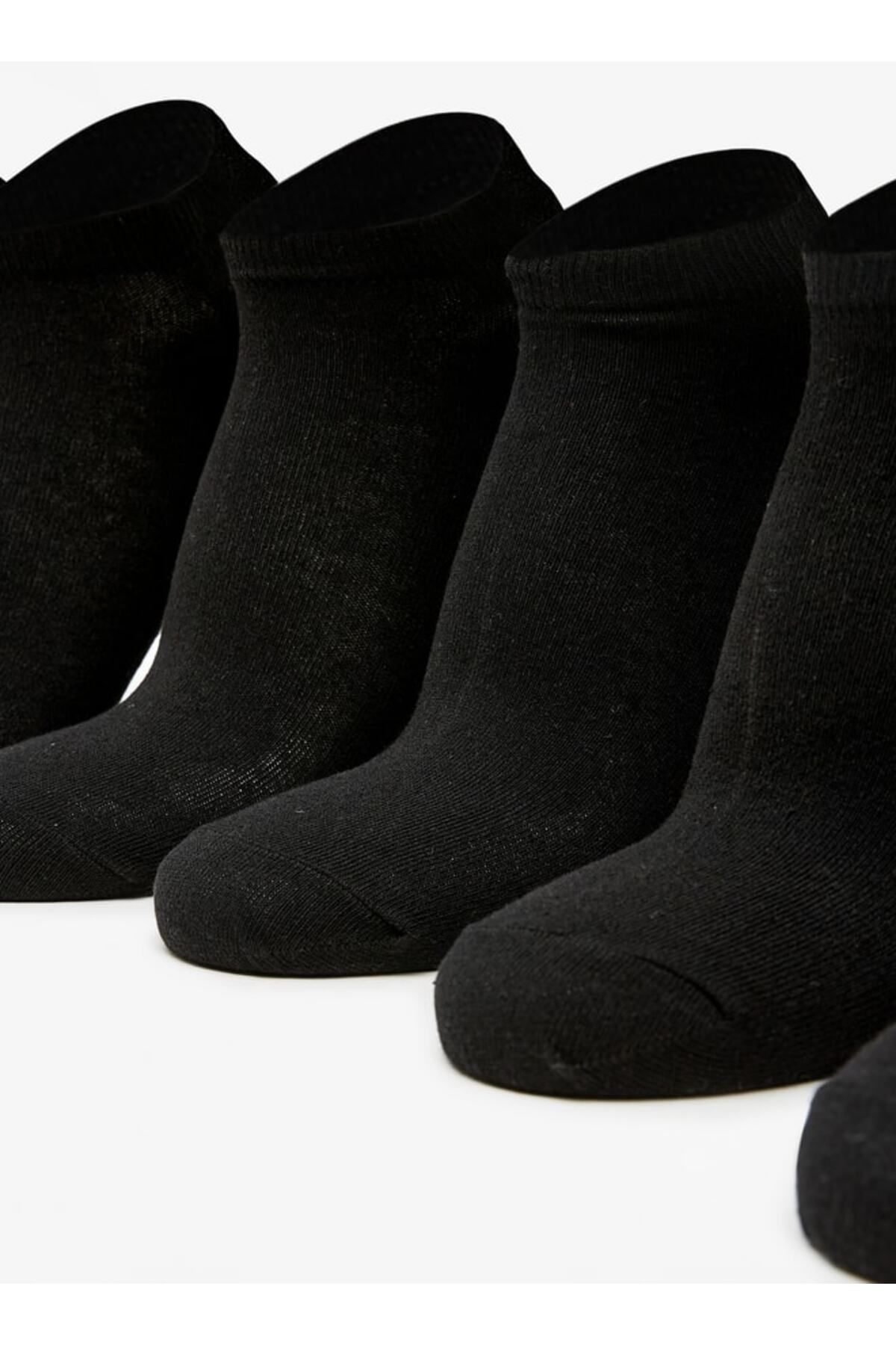LBL by Shoexpress-Solid Ankle Length Socks - Set of 7 3