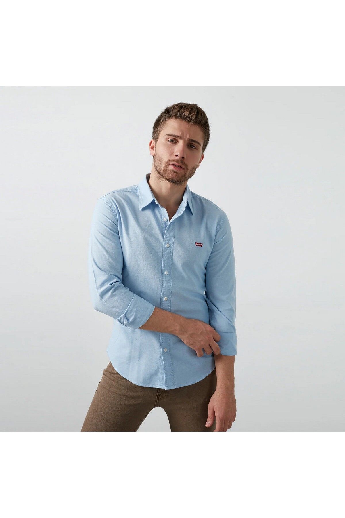 Levi s Shirt Men Shirt Blue Size M Trendyol