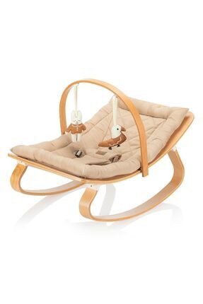 Wellgro Natura Ahşap Sallanan Ana Kucağı