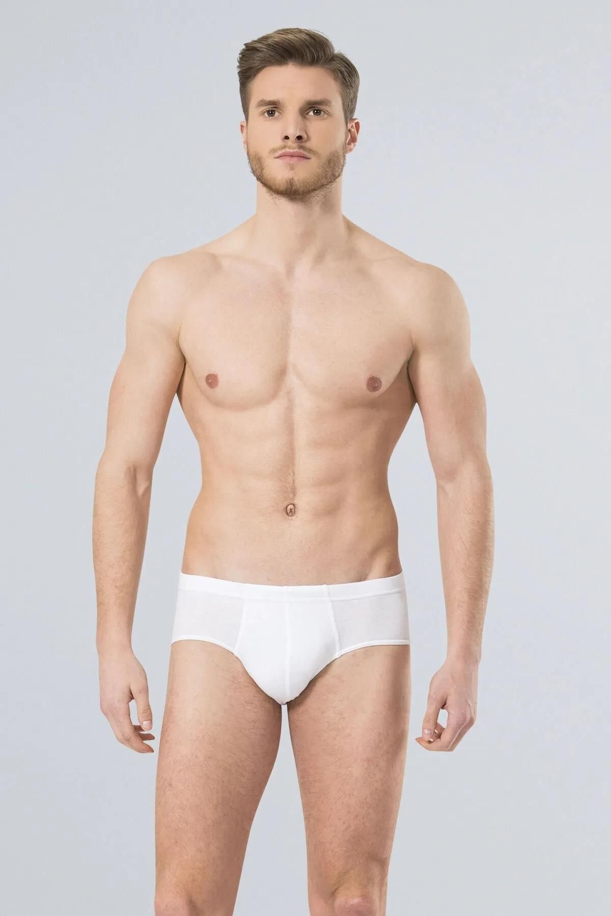 TÜREN-Slip bărbați din bumbac cu nervuri, pachet de 2 2