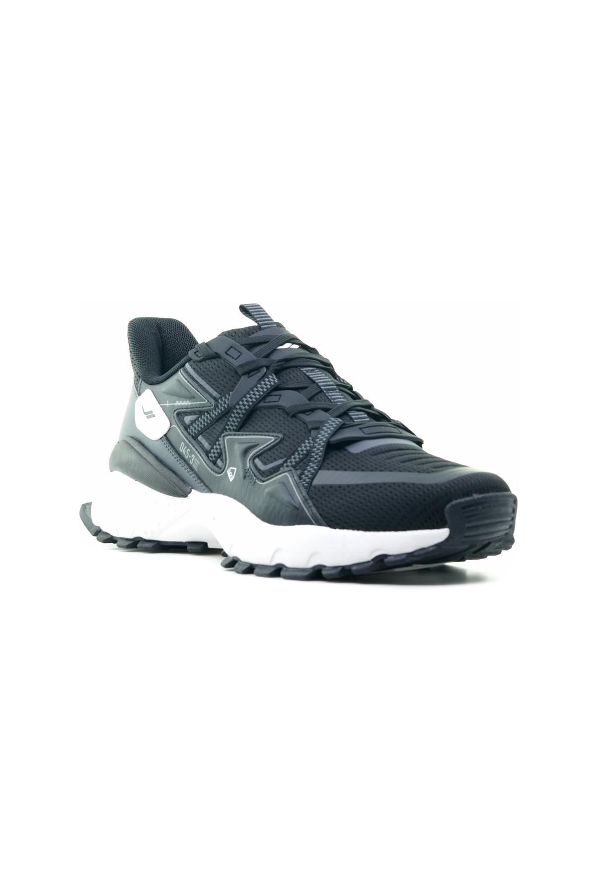 کفش Lescon ورزشی مردانه مردانه Trail Mercury 4 (40-45) 24y Trail Mercury 4 M مشکی/سفید اورجینال - تصویر 4