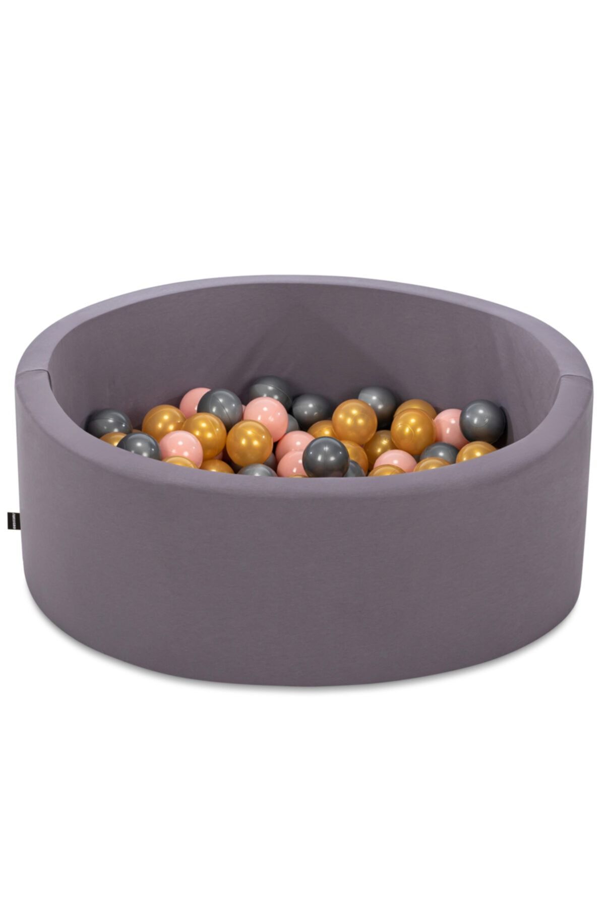 Wellgro Bubble Pops Gri Sünger Top Havuzu Gri Pembe Altın Top fotoğrafı 2 (önizleme)