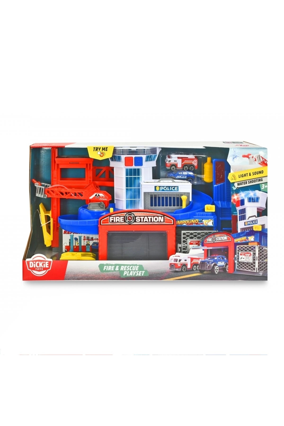 Genel Markalar Nessiworld Sesli ve Işıklı İtfaiye Kurtarıcı Oyun Seti